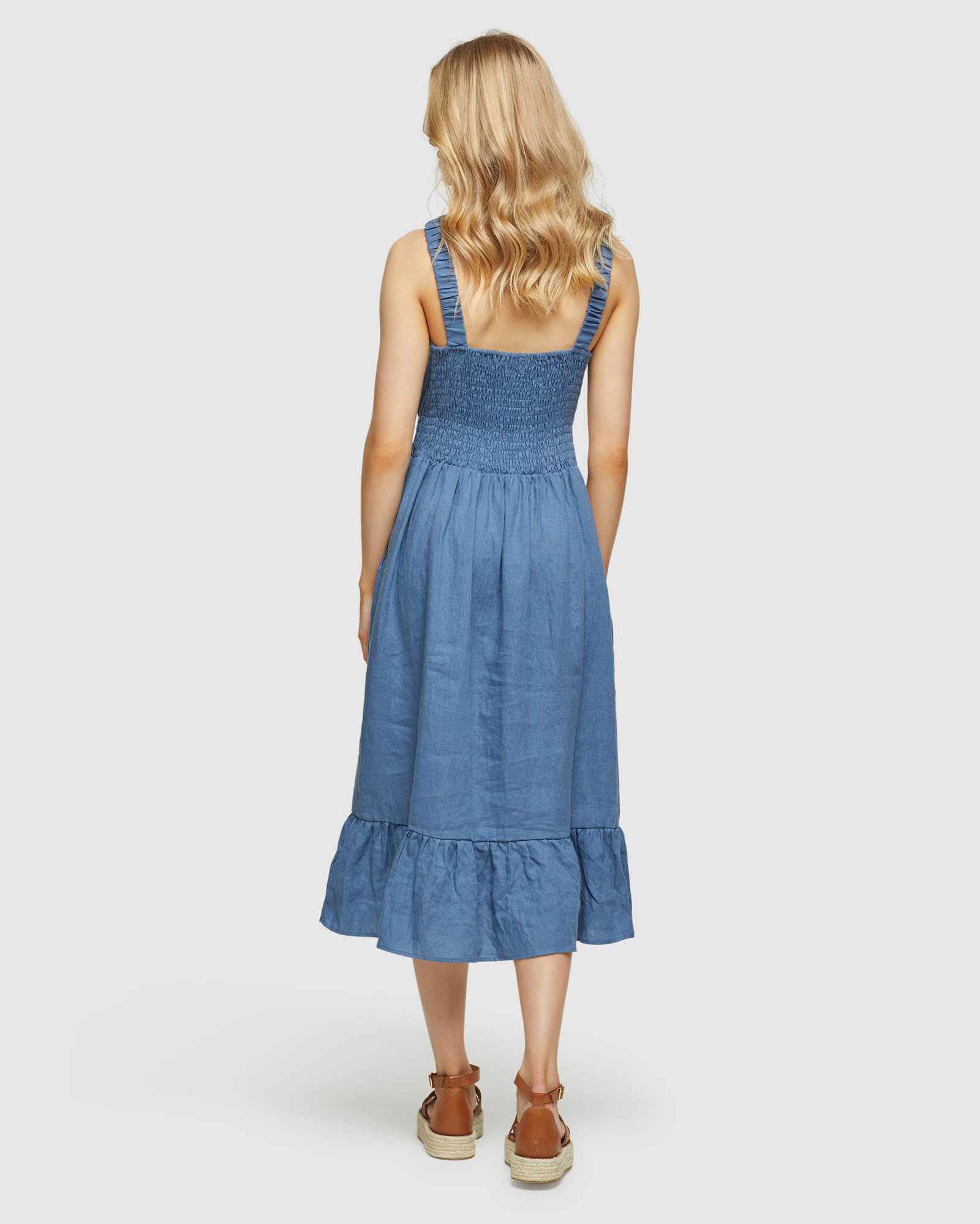 CARA LINEN DRESS