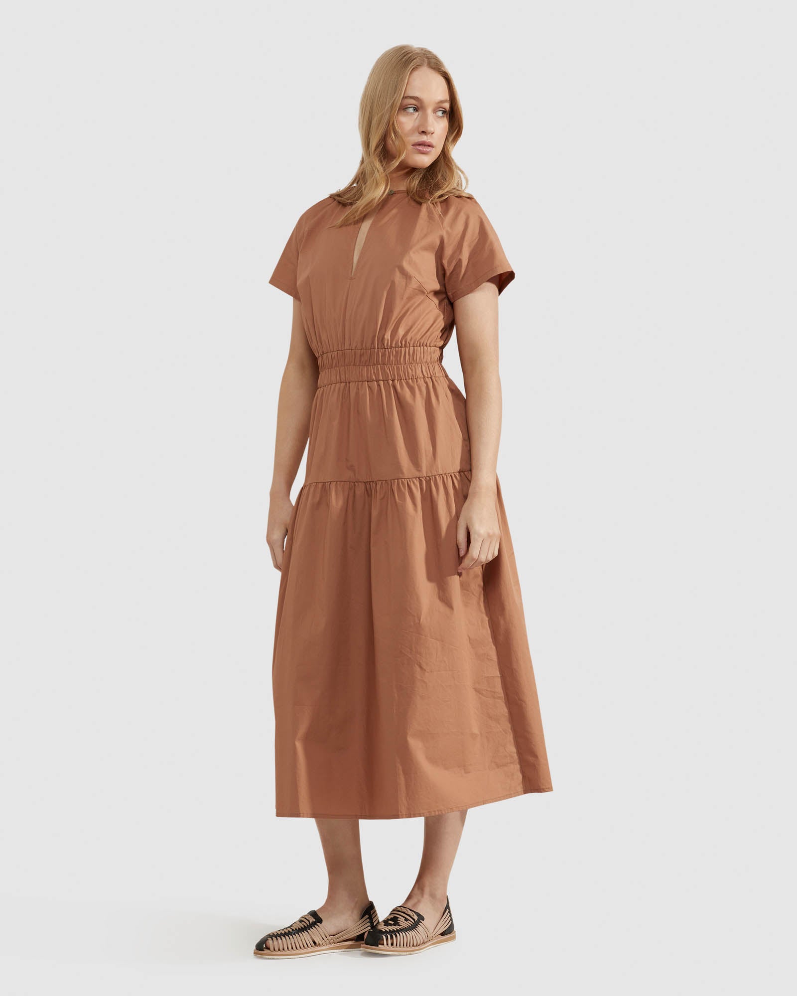 BLAIR COTTON POPLIN DRESS