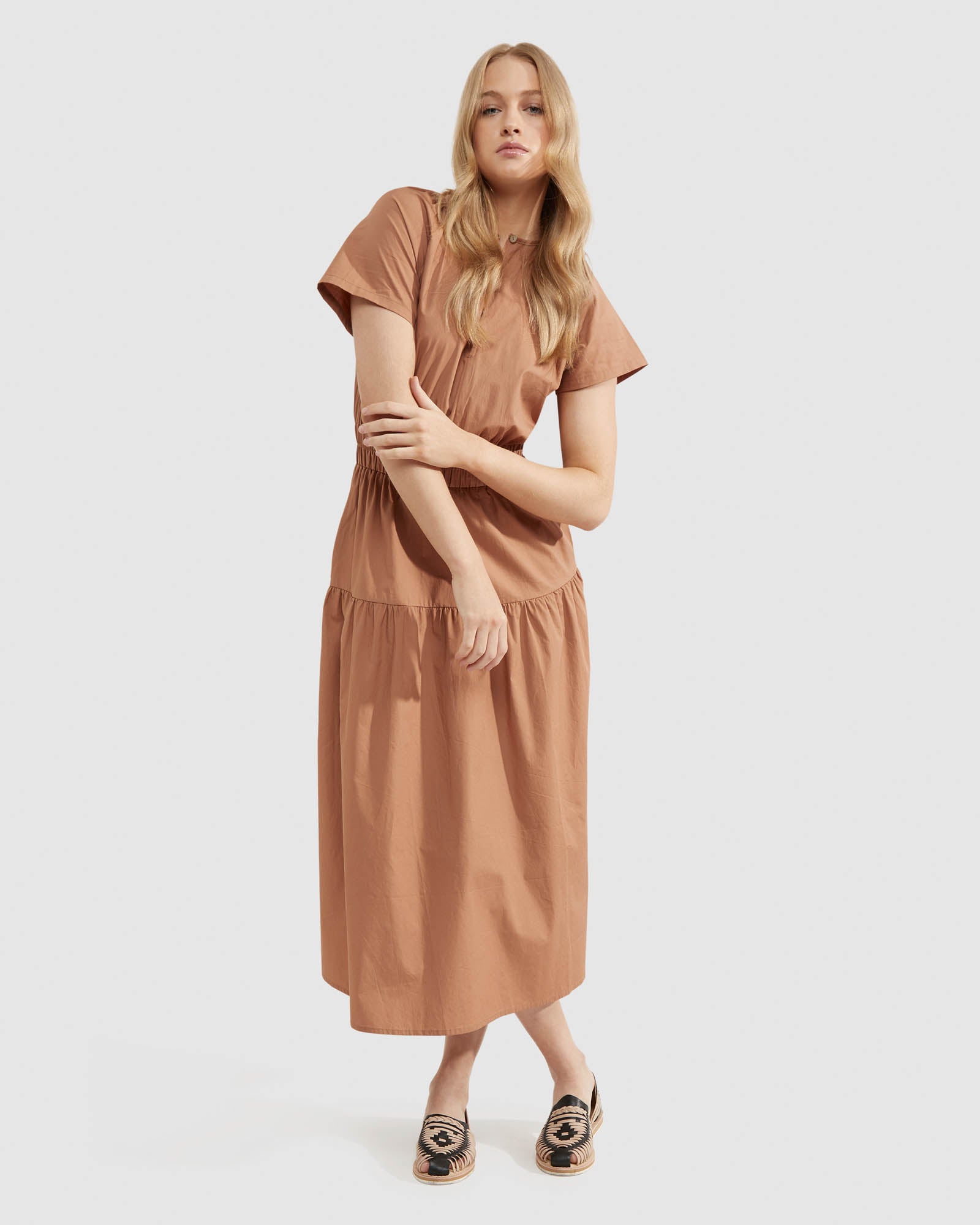 BLAIR COTTON POPLIN DRESS