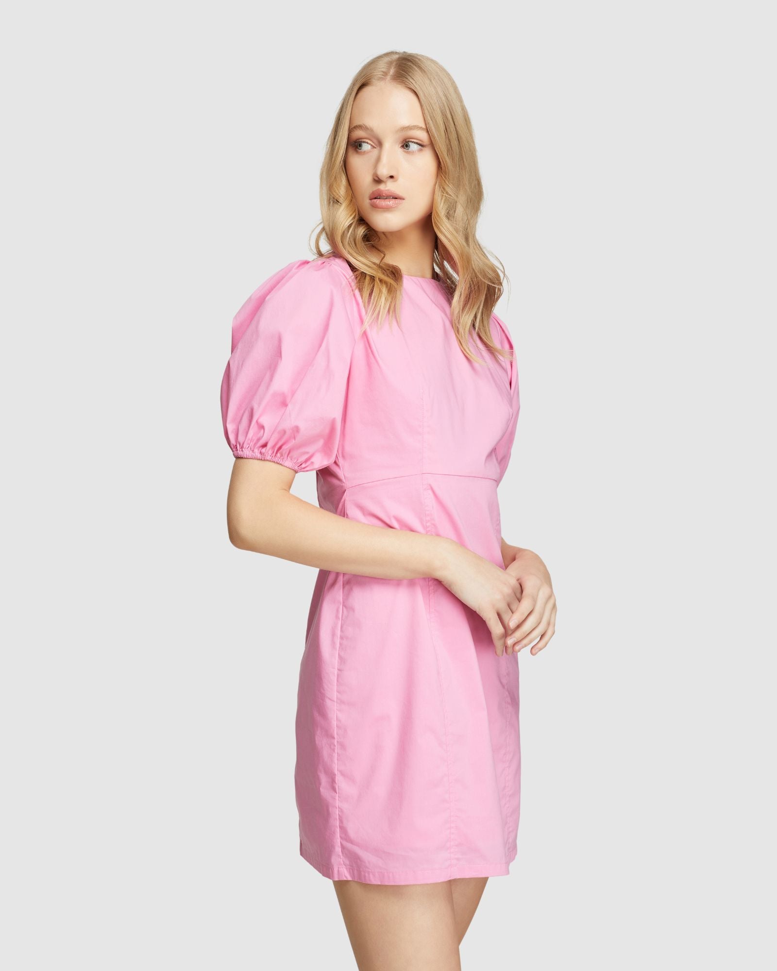 SAN SEBASTIAN STRETCH COTTON DRESS