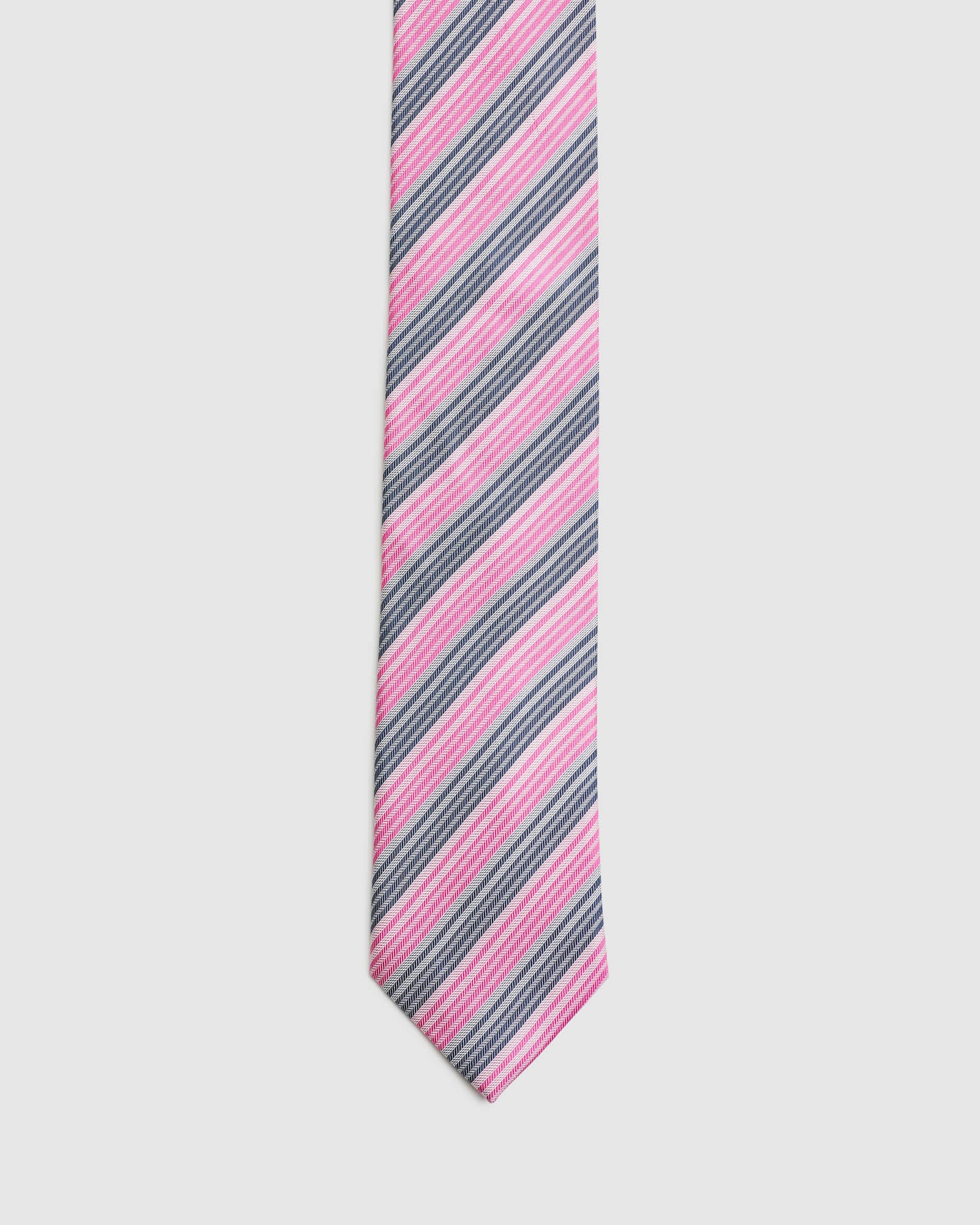 STRIPE TWILL SILK TIE