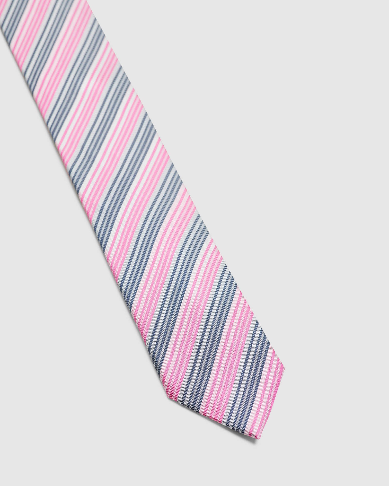 STRIPE TWILL SILK TIE