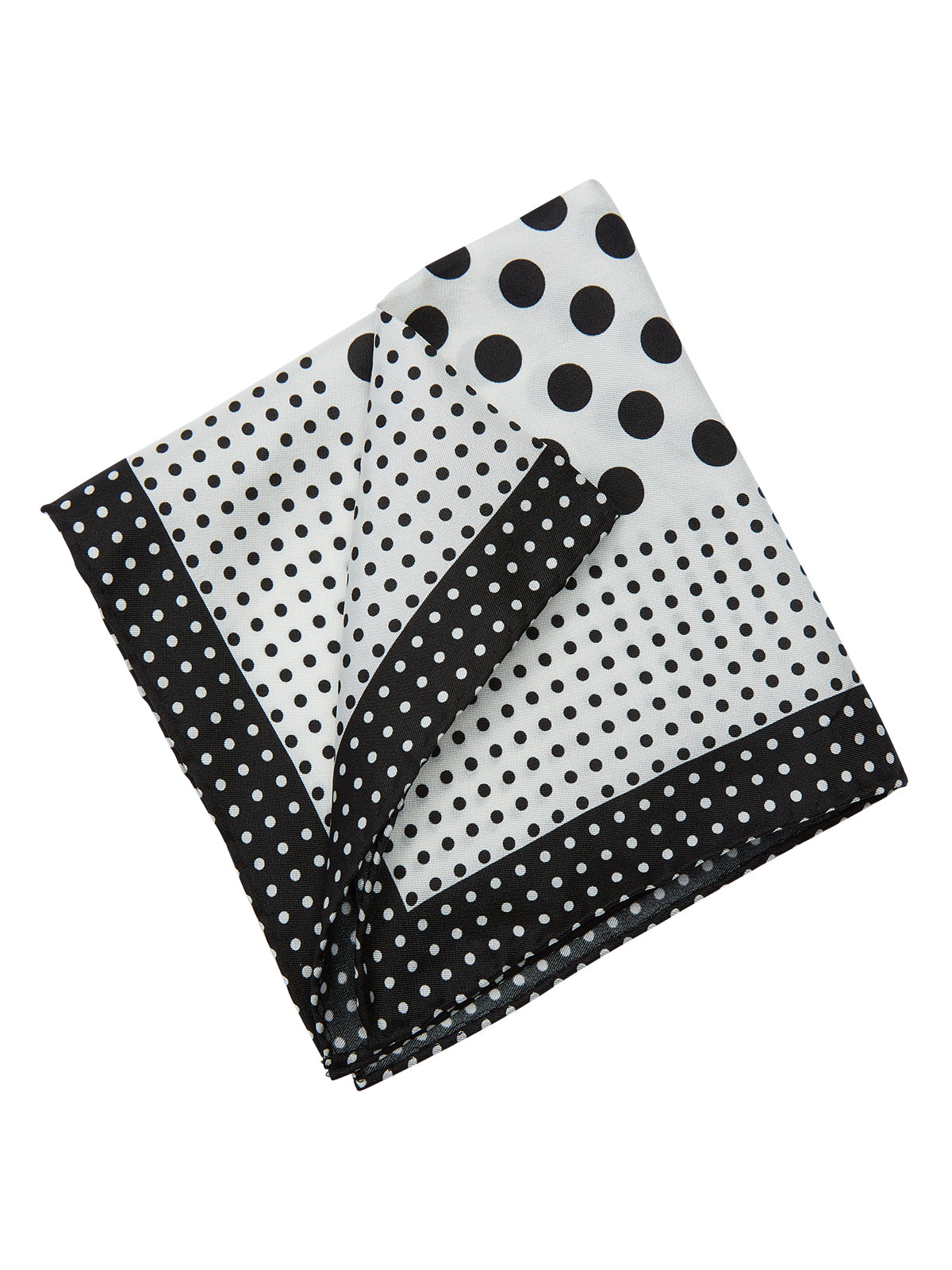 POCKET SQUARE SILK/COTTON 2 PACK