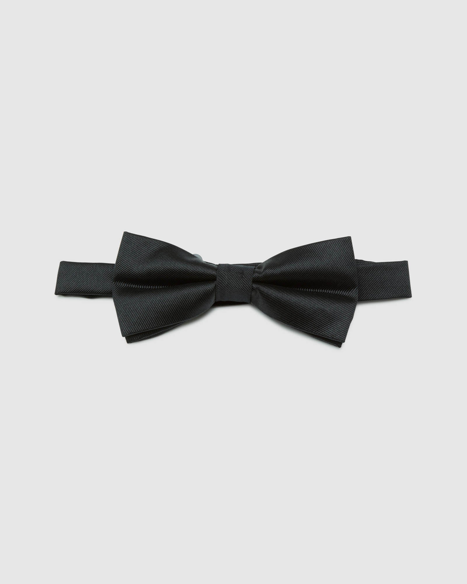 BOW TIE PLAIN SILK TWILL