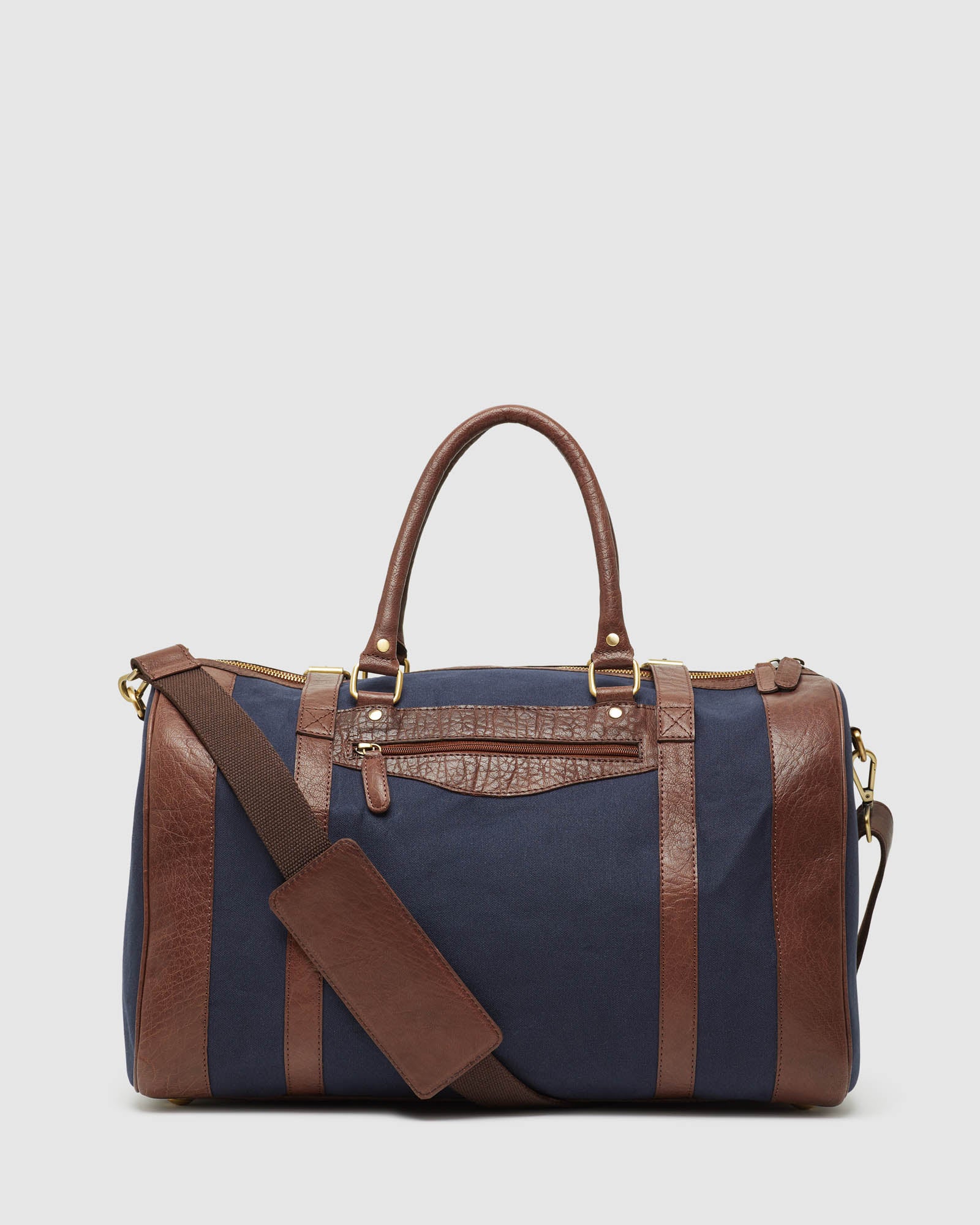 SLATER CANVS/ LEATHER WEEKENDER BAG