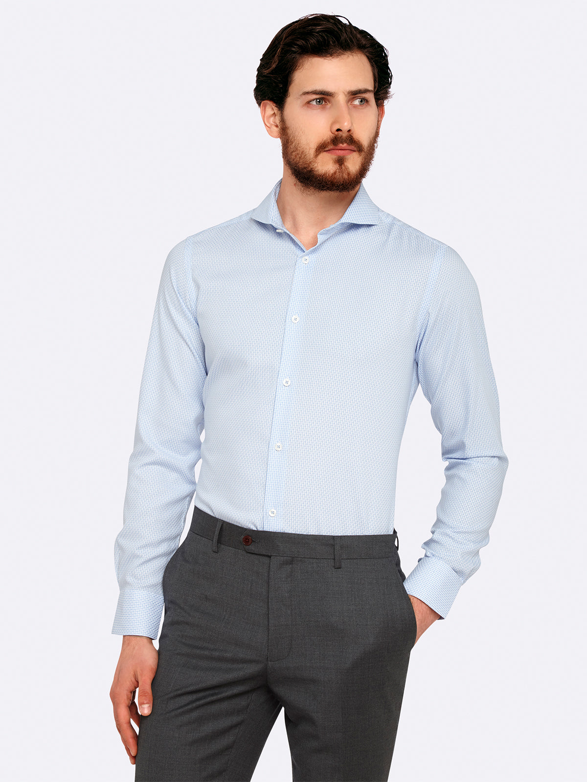 KENSINGTON SLIM FIT SHIRT LT