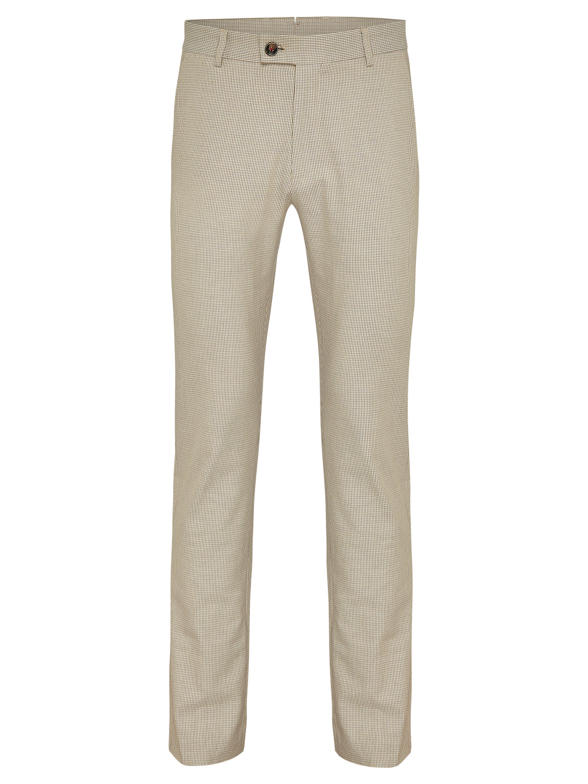 SLIM LEG COTTON TROUSERS