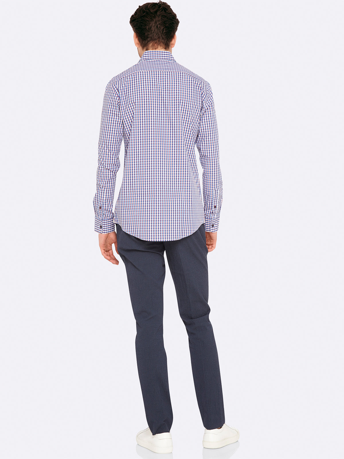 STRATTON CHECKED SHIRT /RED