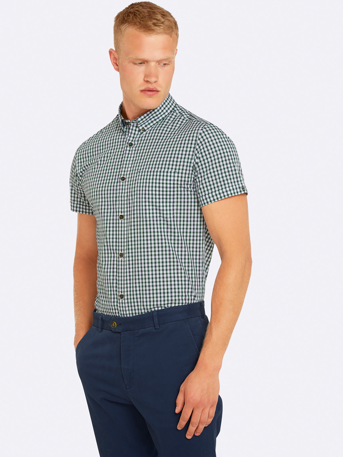 TOTTENHAM S/SLV CHECK SHIRT