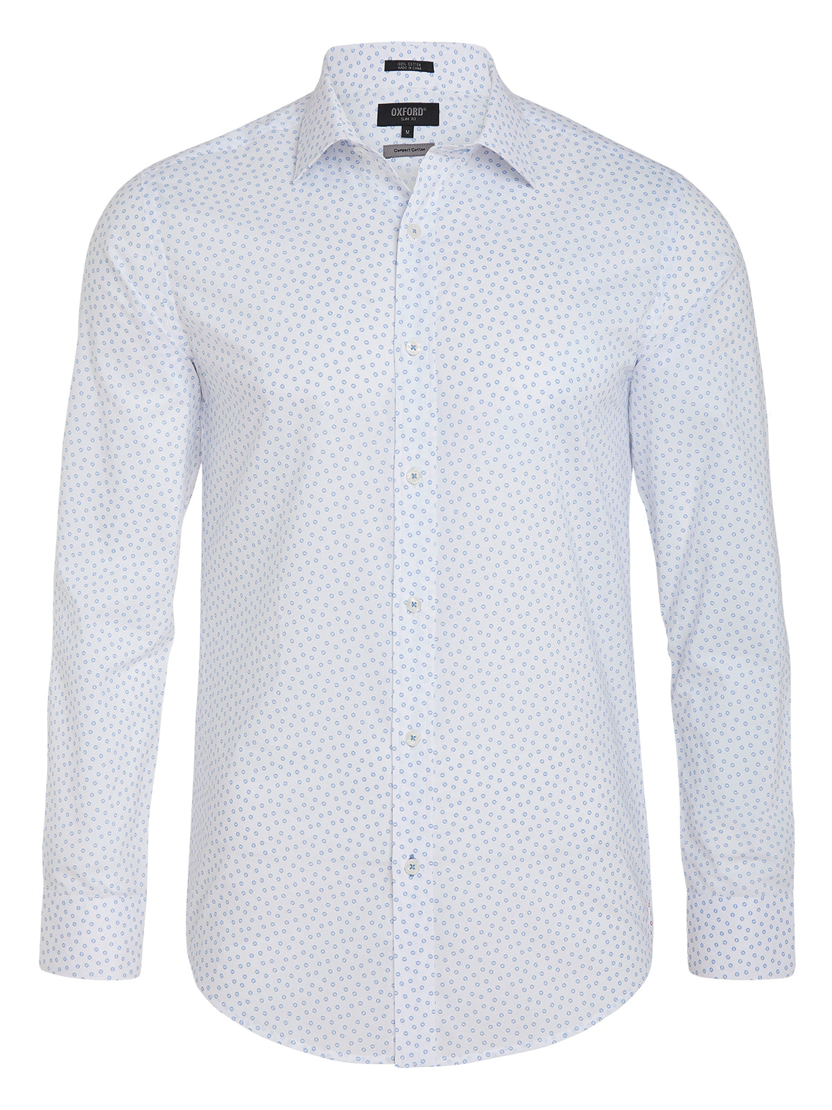 BECKTON PRINTED SHIRT WHITE