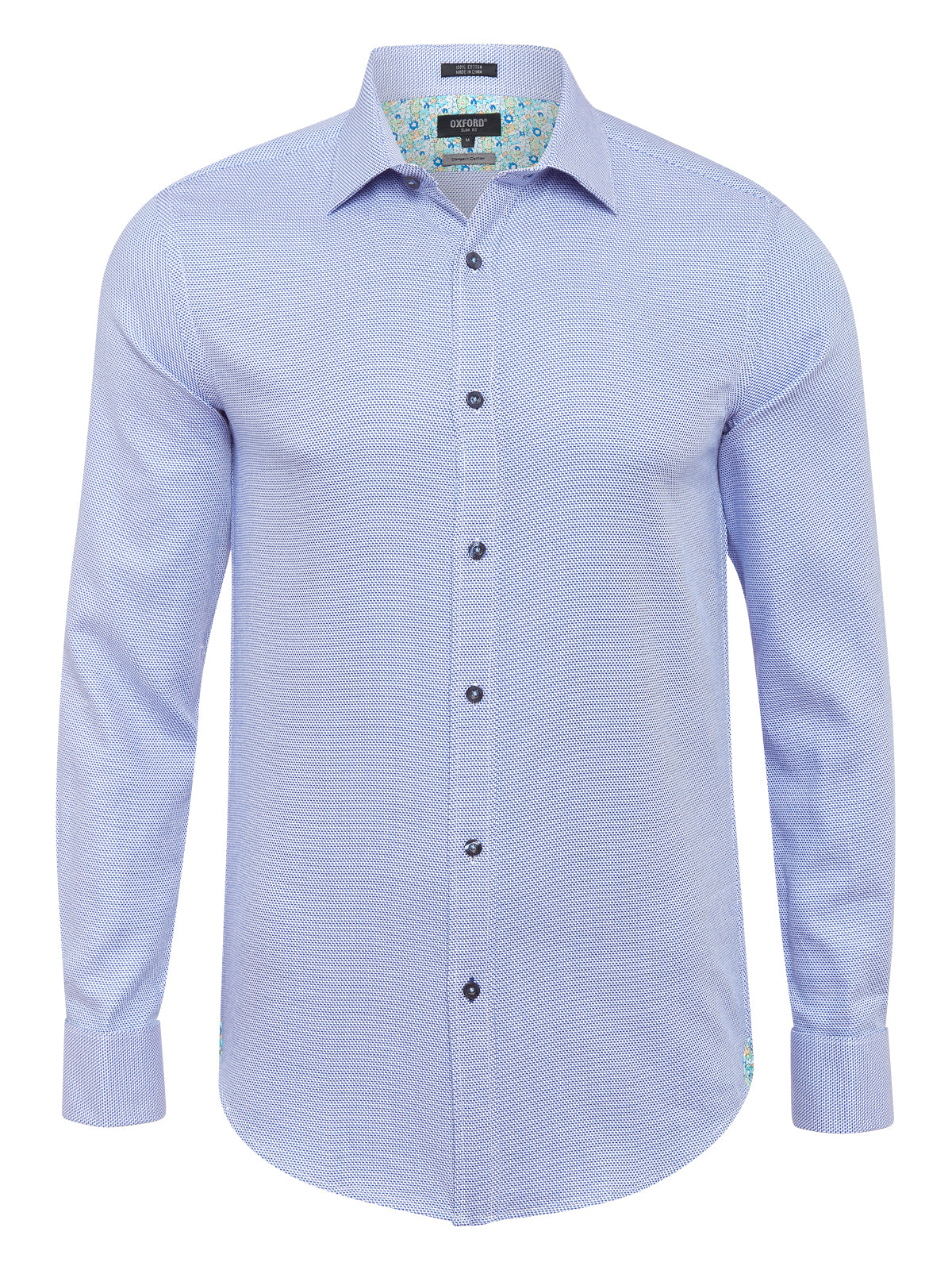 BECKTON DOBBY FRENCH CUFF SHIRT