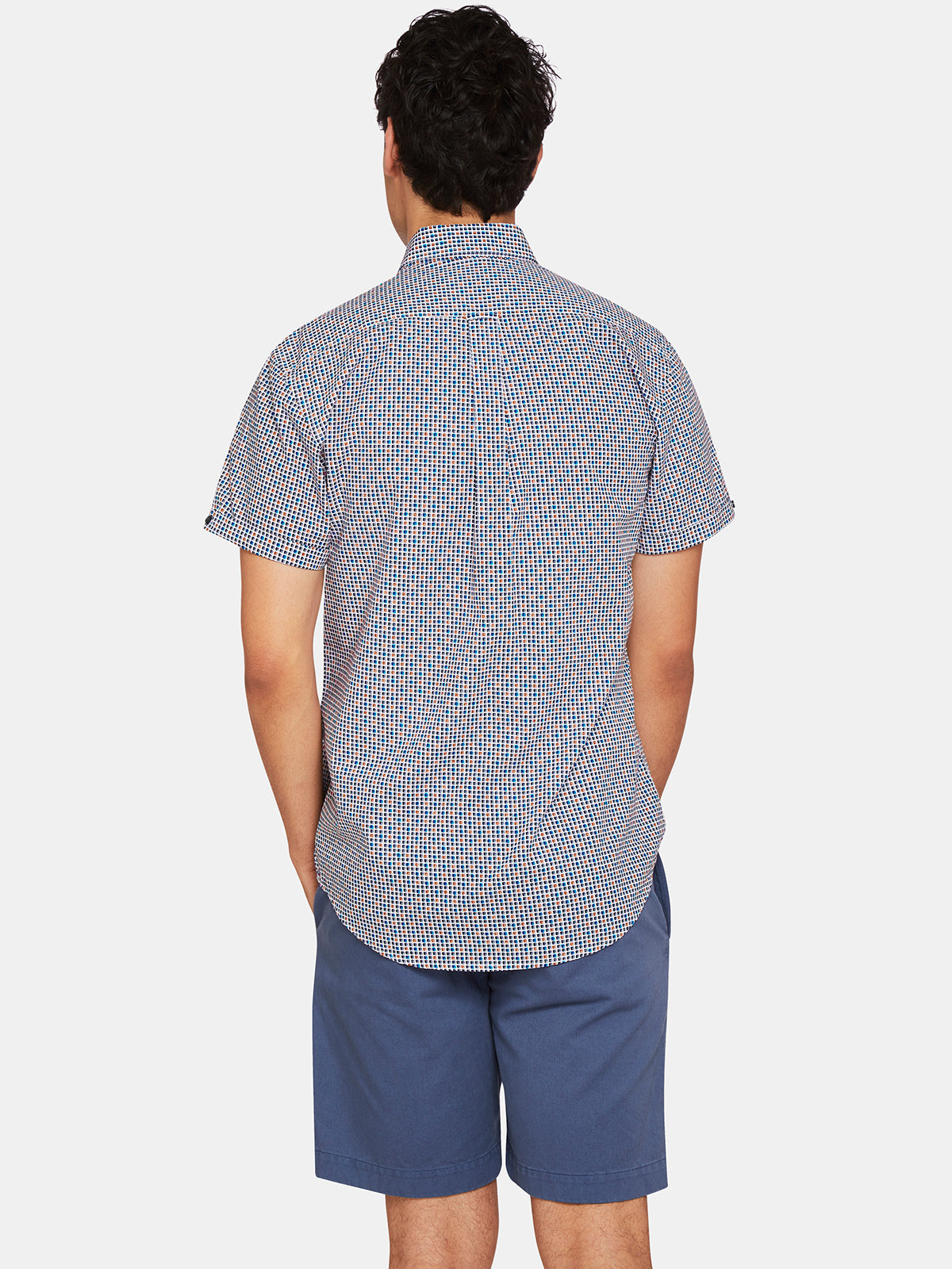 TOTTENHAM SQUARE PRINT SHORT SLEEVE SHIRT