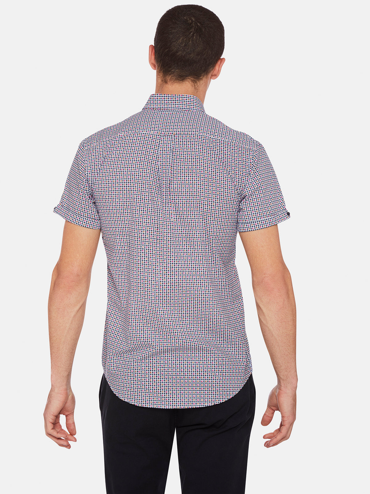 TOTTENHAM SQUARE PRINT SHORT SLEEVE SHIRT