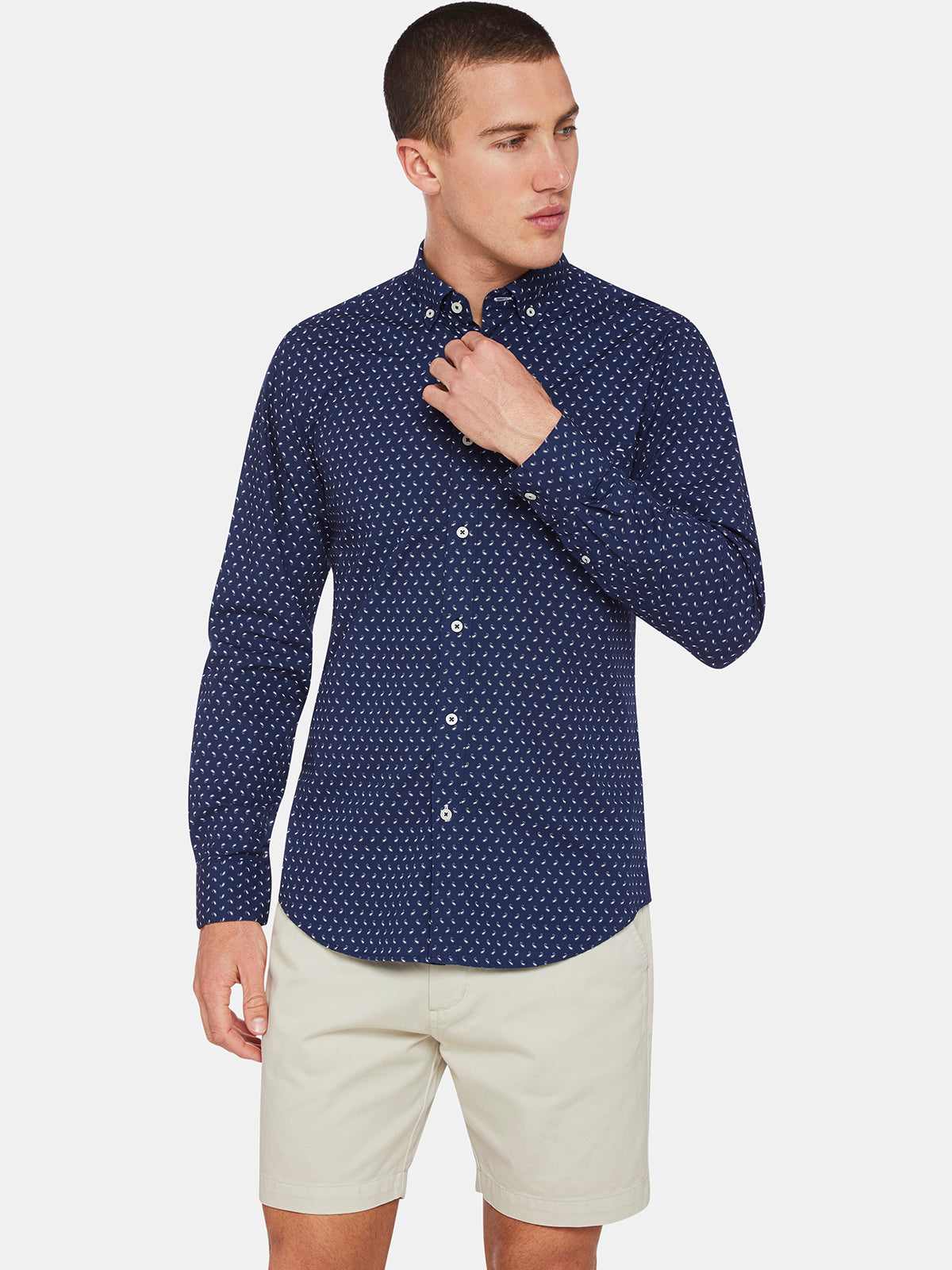 STRATTON PAISLEY PRINT SHIRT