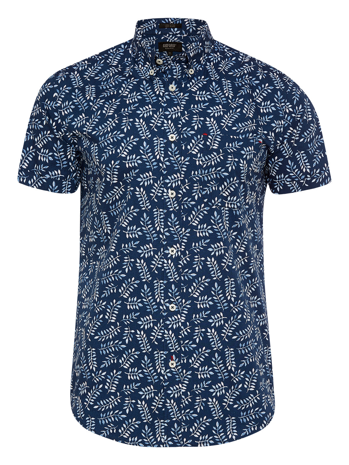 TOTTENHAM LEAVES PRINT SHORT SLEEVE SHIRT