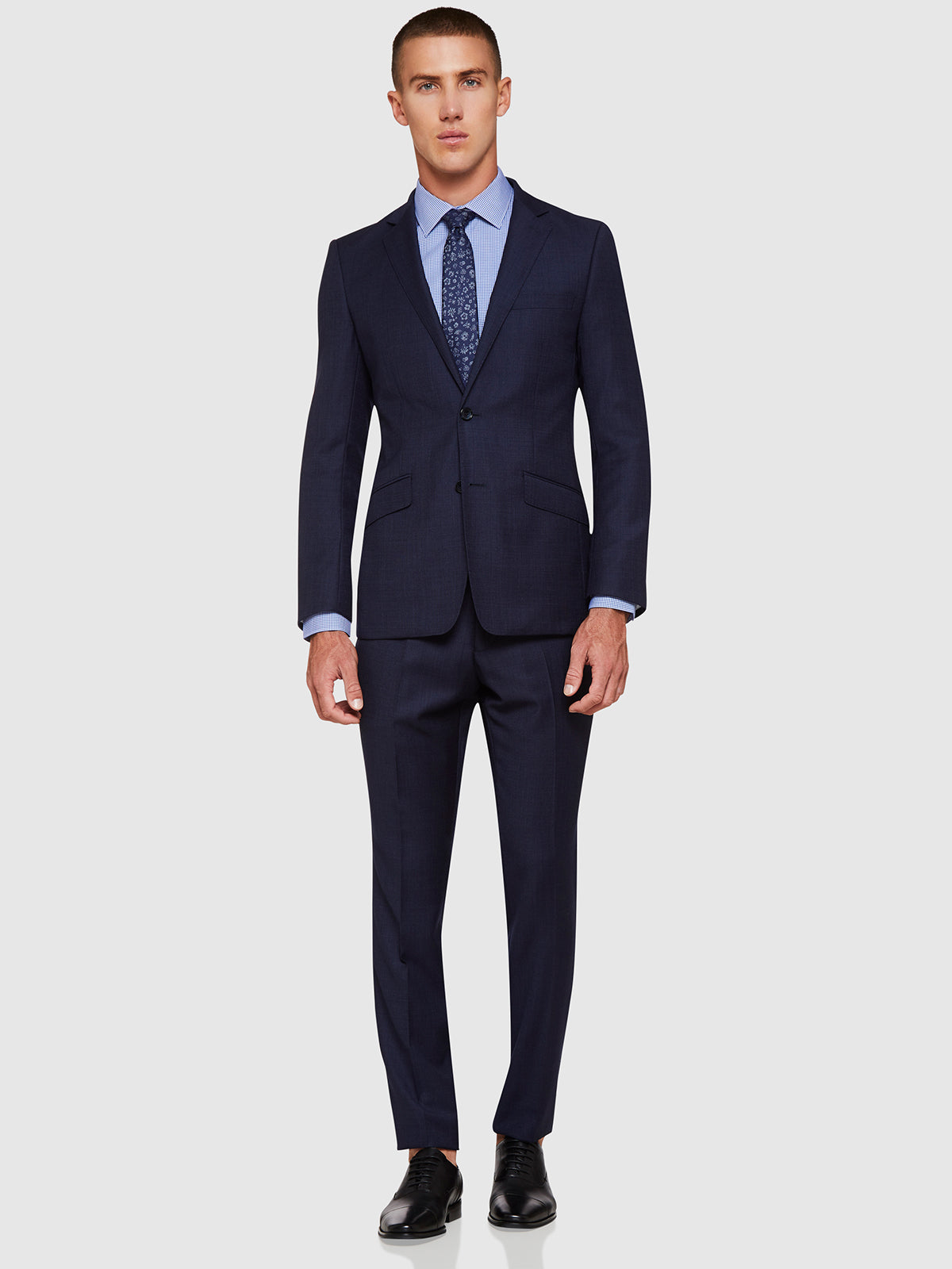 HOPKINS WOOL SUIT TROUSERS