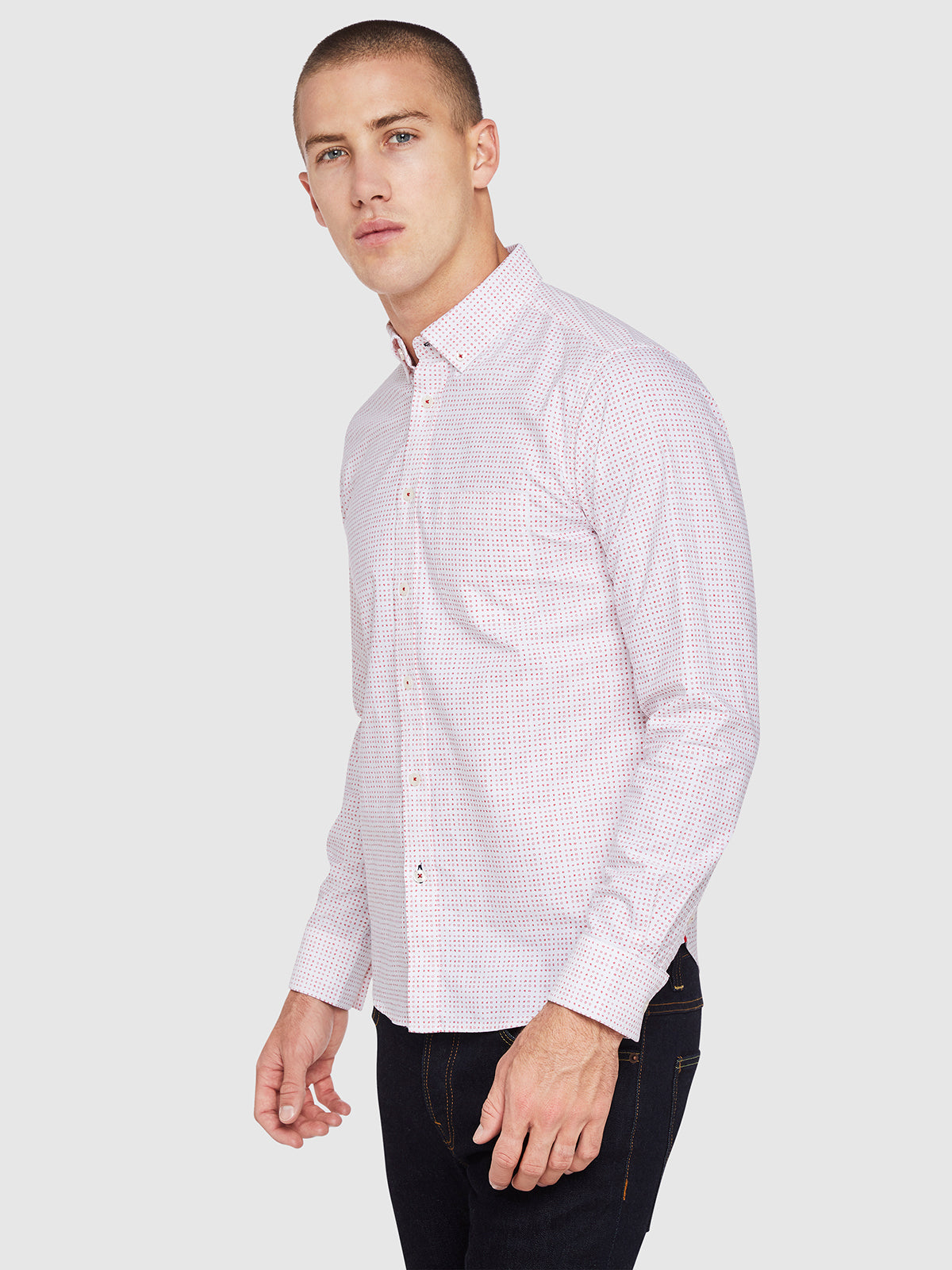 STRATTON OXFORD PRINTED SHIRT