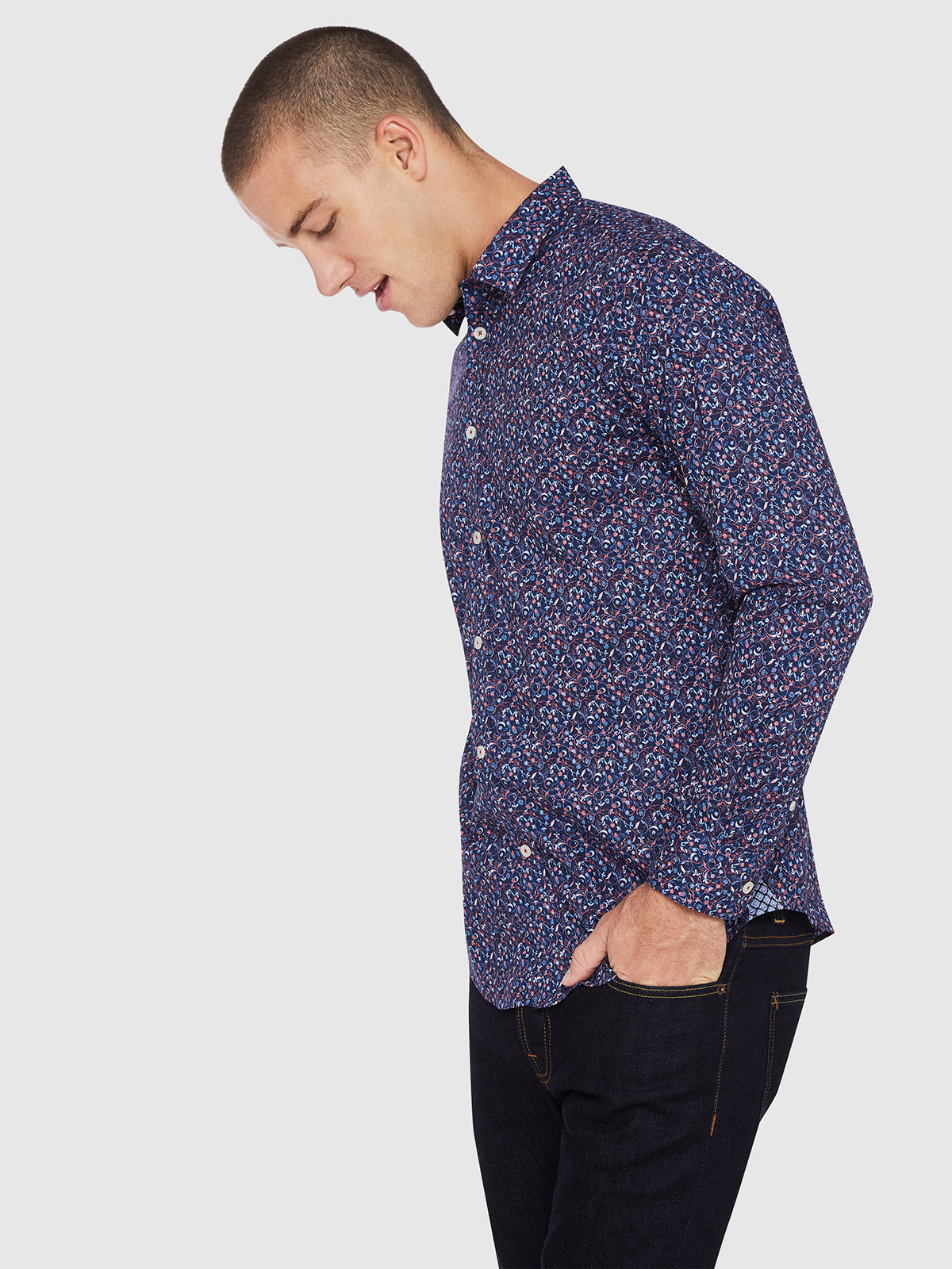 KENTON FLORAL PRINTED SHIRT