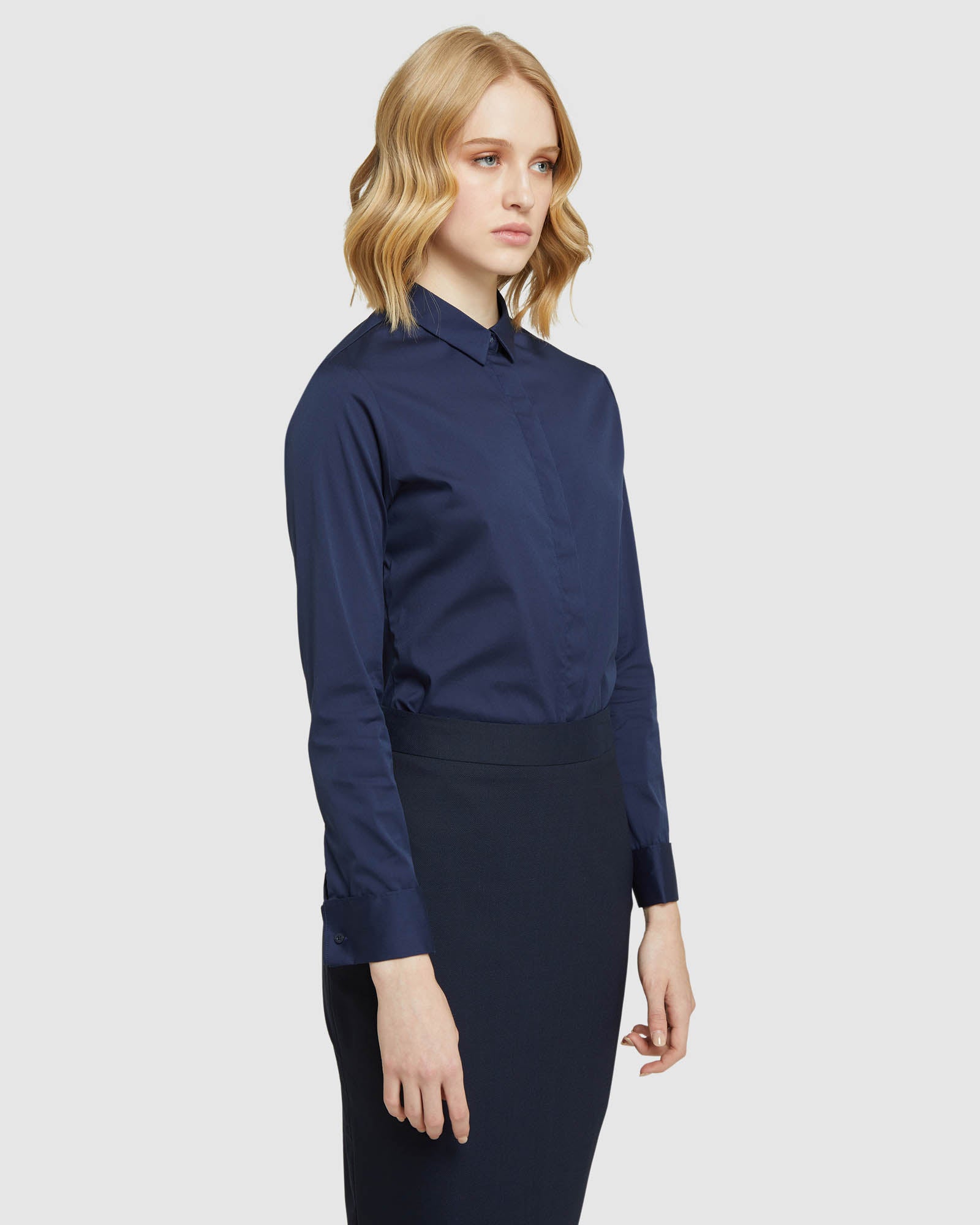 ANGEL FRENCH CUFF STRETCH SHIRT