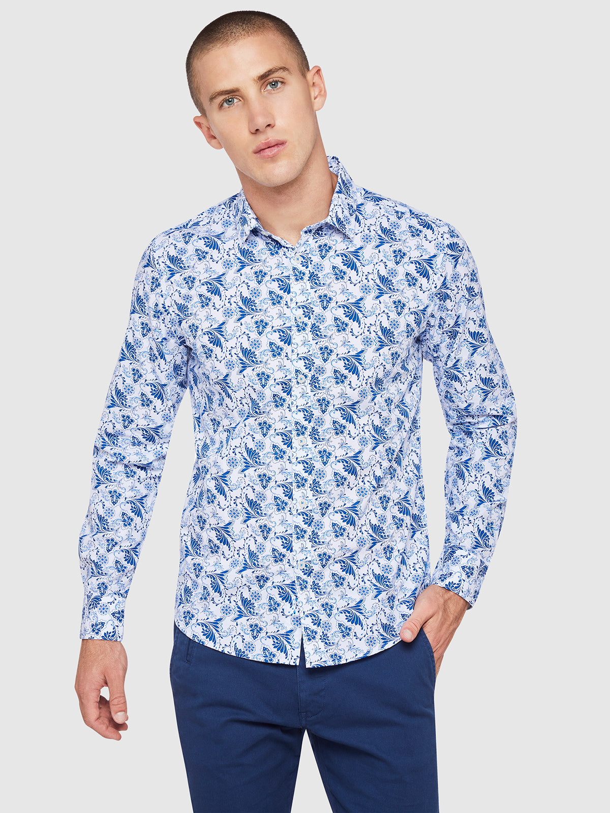 KENTON FLORAL PRINTED SHIRT