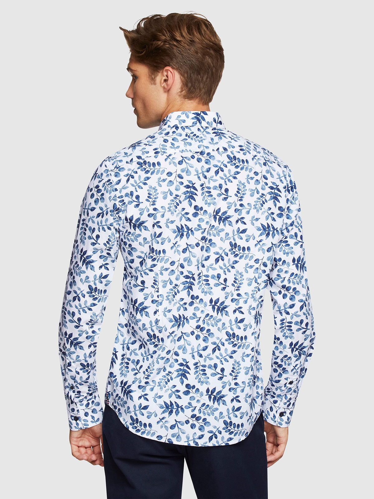 KENTON LEAVES PRINTED SHIRT