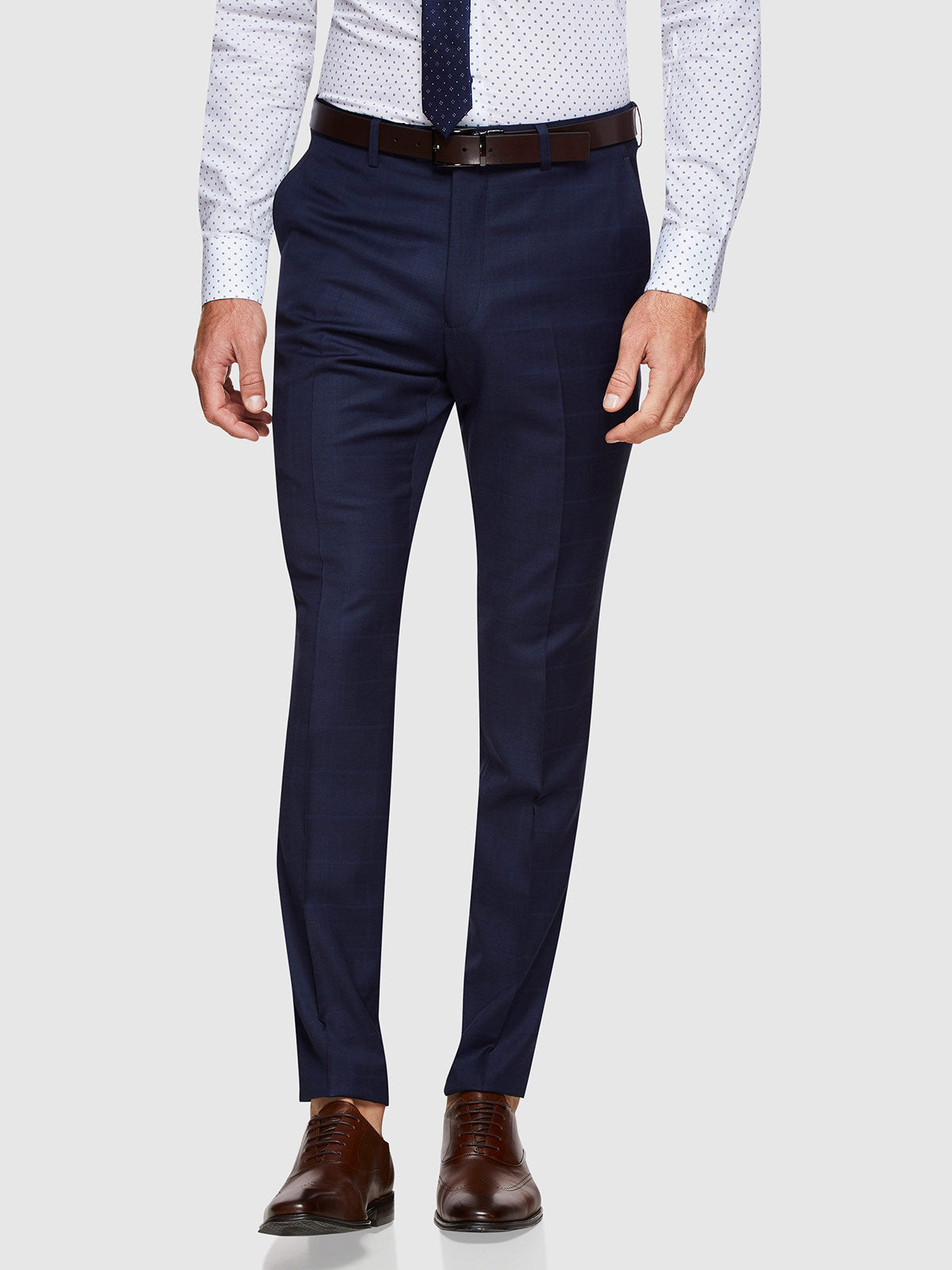 HOPKINS WOOL BLEND SUIT TROUSERS