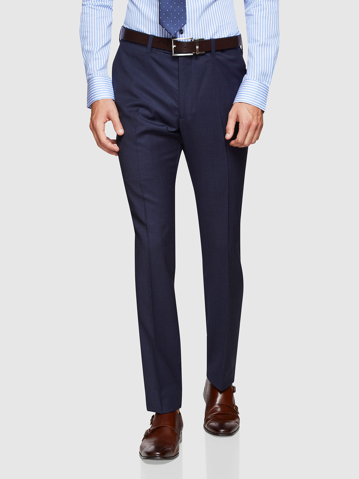 HOPKINS WOOL SUIT TROUSERS