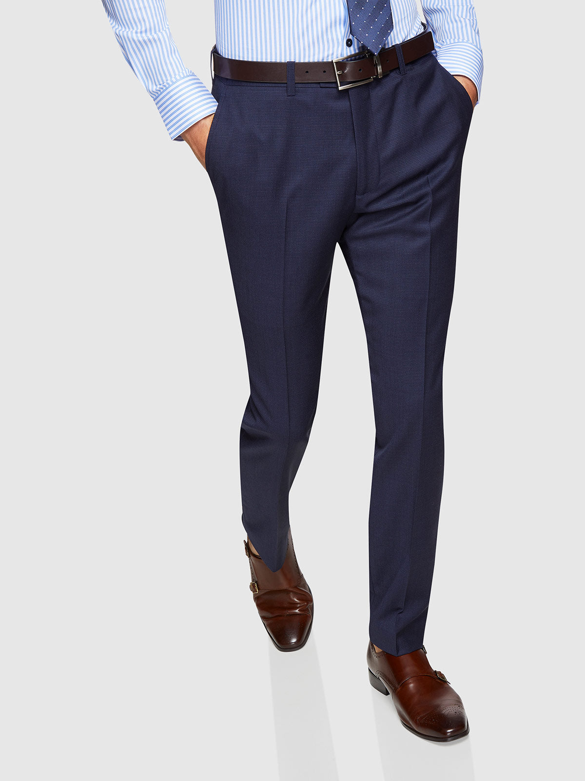 HOPKINS WOOL SUIT TROUSERS