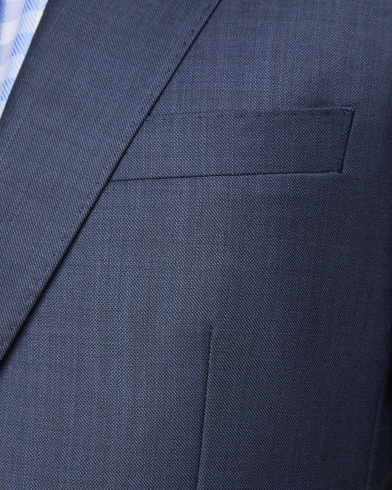 HOPKINS PEAK LAPEL WOOL SUIT JACKET