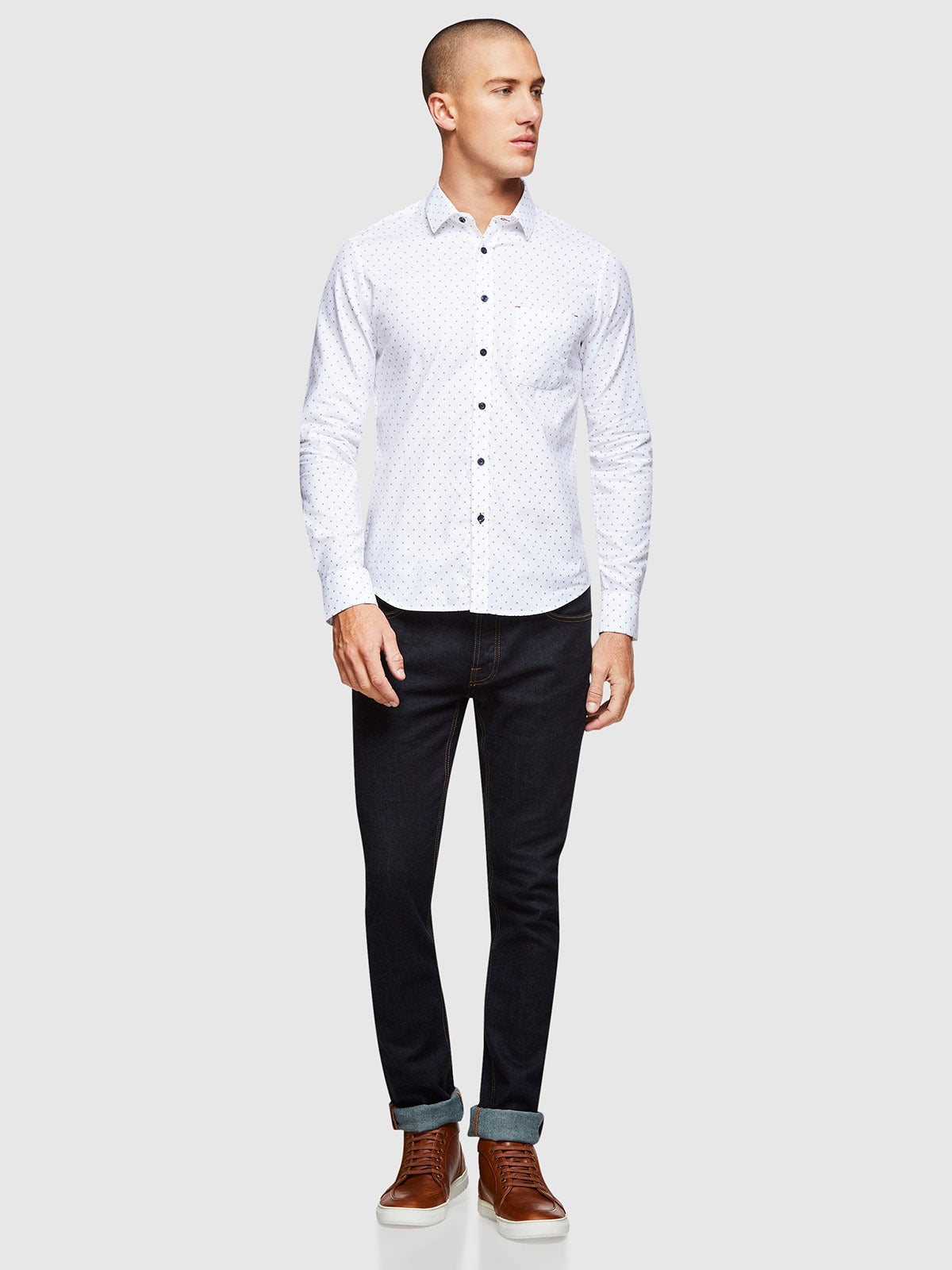 KENTON OXFORD WEAVE SHIRT