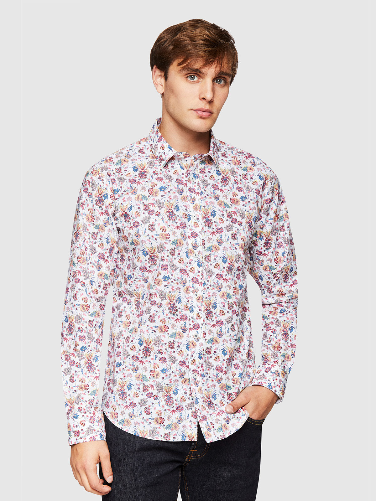 KENTON FLORAL PRINTED SHIRT