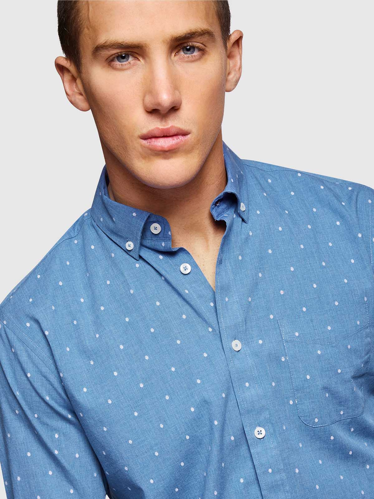 STRATTON BRUSHED COTTON SHIRT