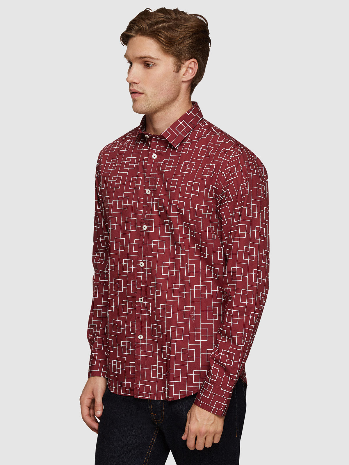 KENTON SQUARE PRINT SHIRT