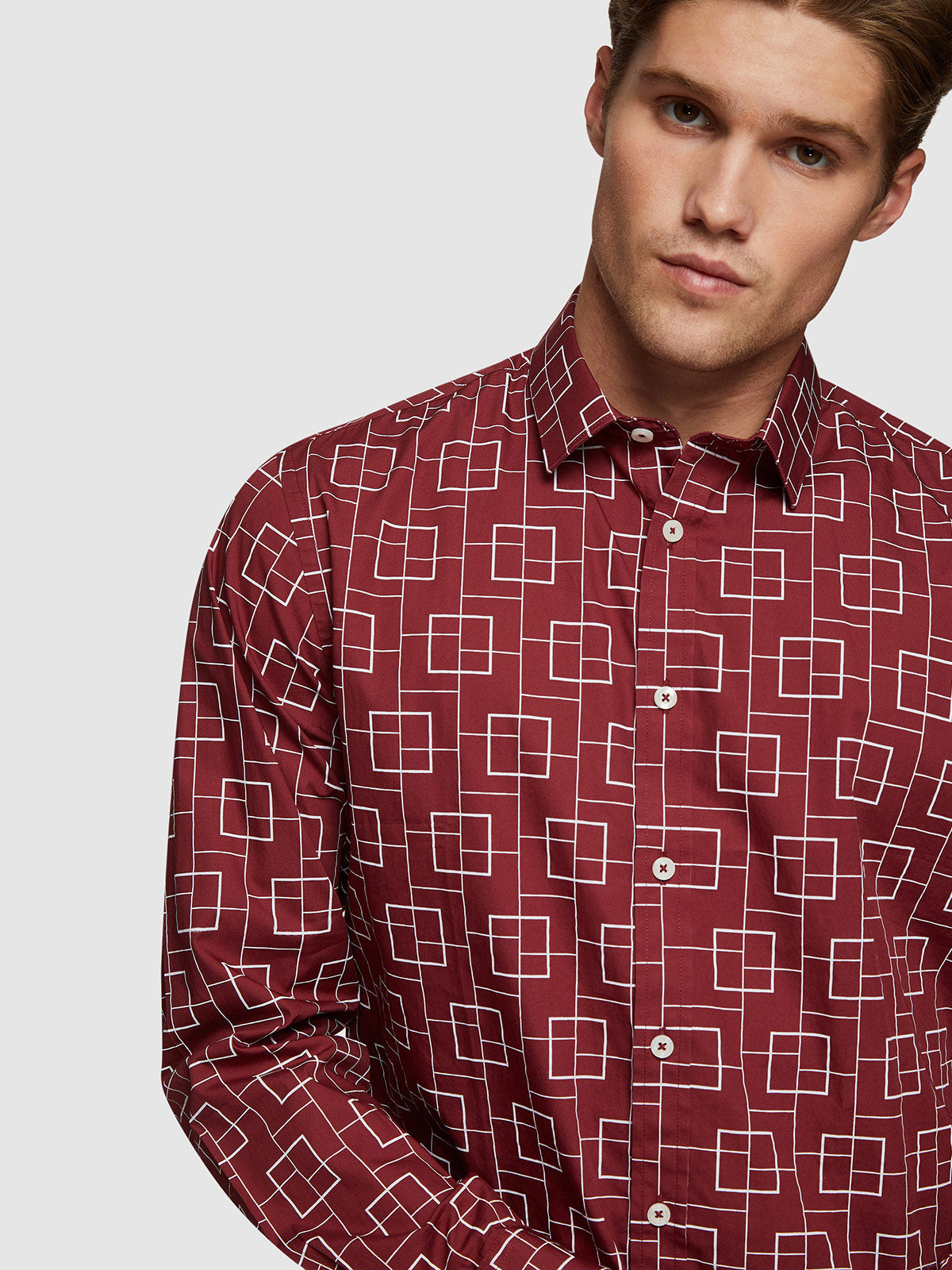 KENTON SQUARE PRINT SHIRT