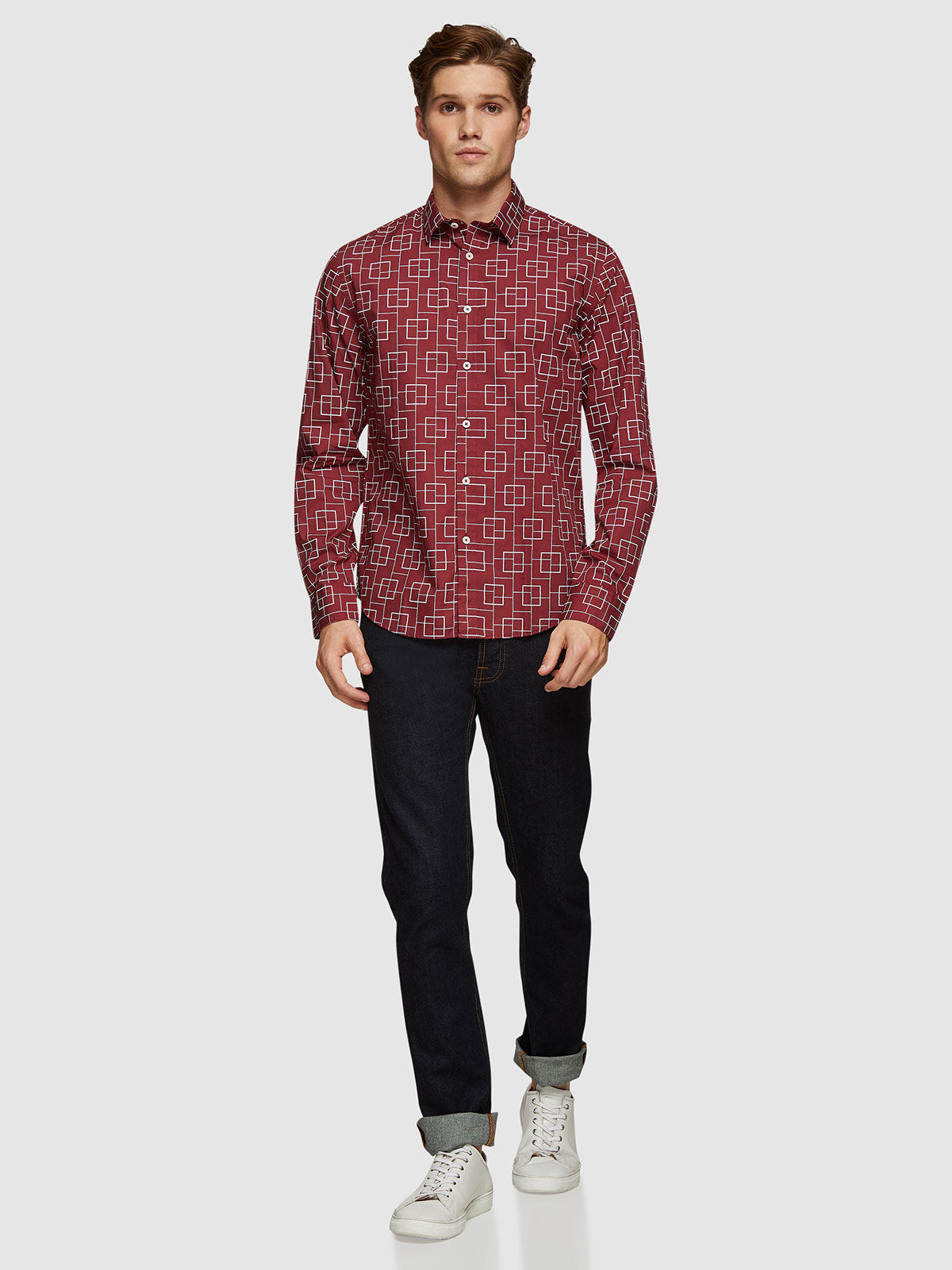 KENTON SQUARE PRINT SHIRT