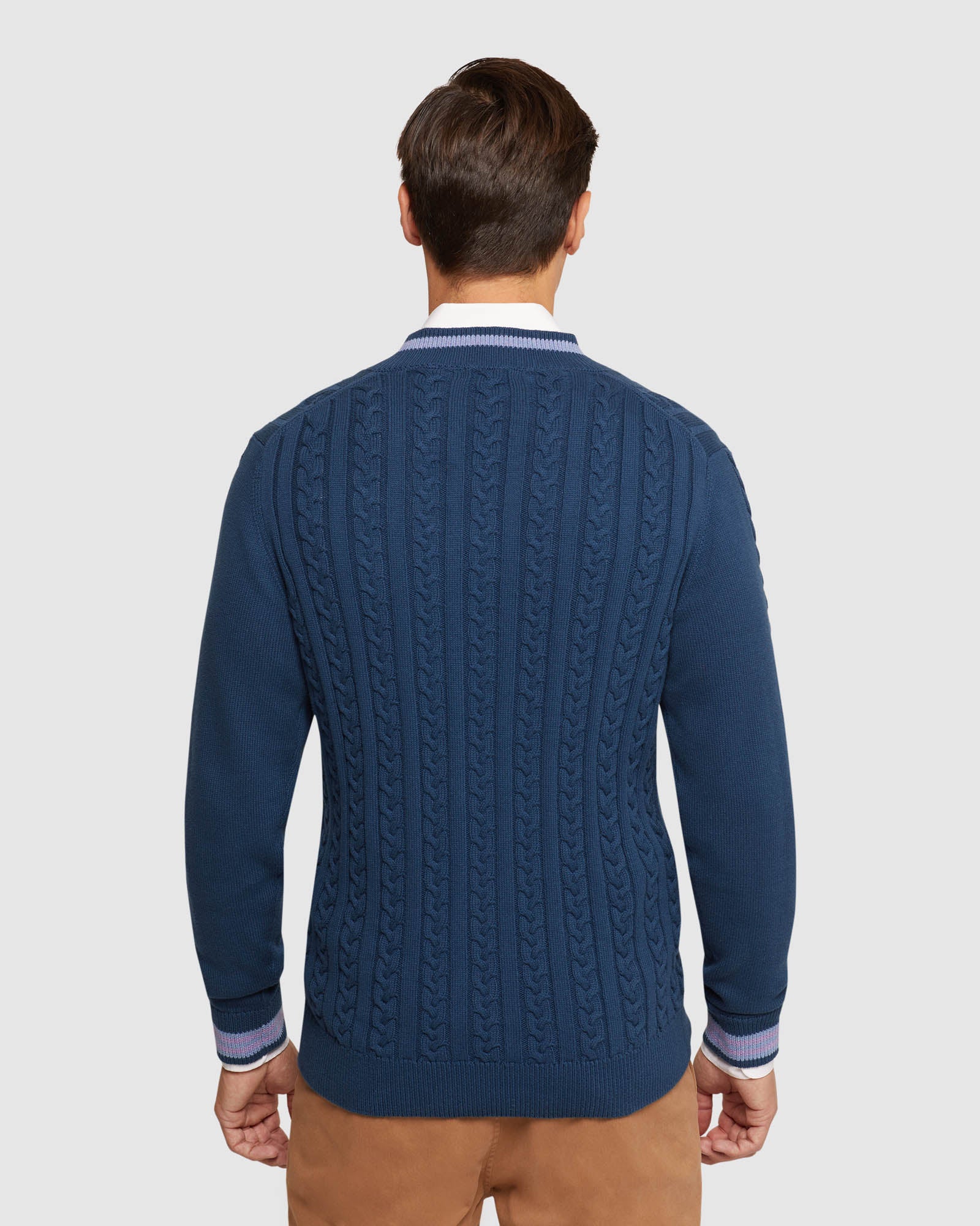 LOGAN CRICKET KNIT PULLOVER