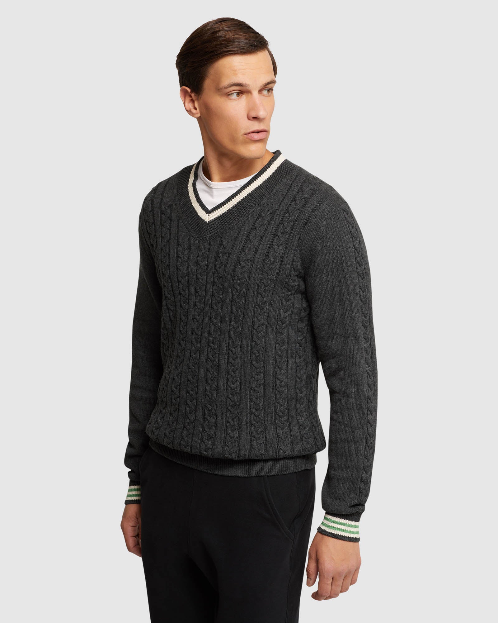 LOGAN CRICKET KNIT PULLOVER