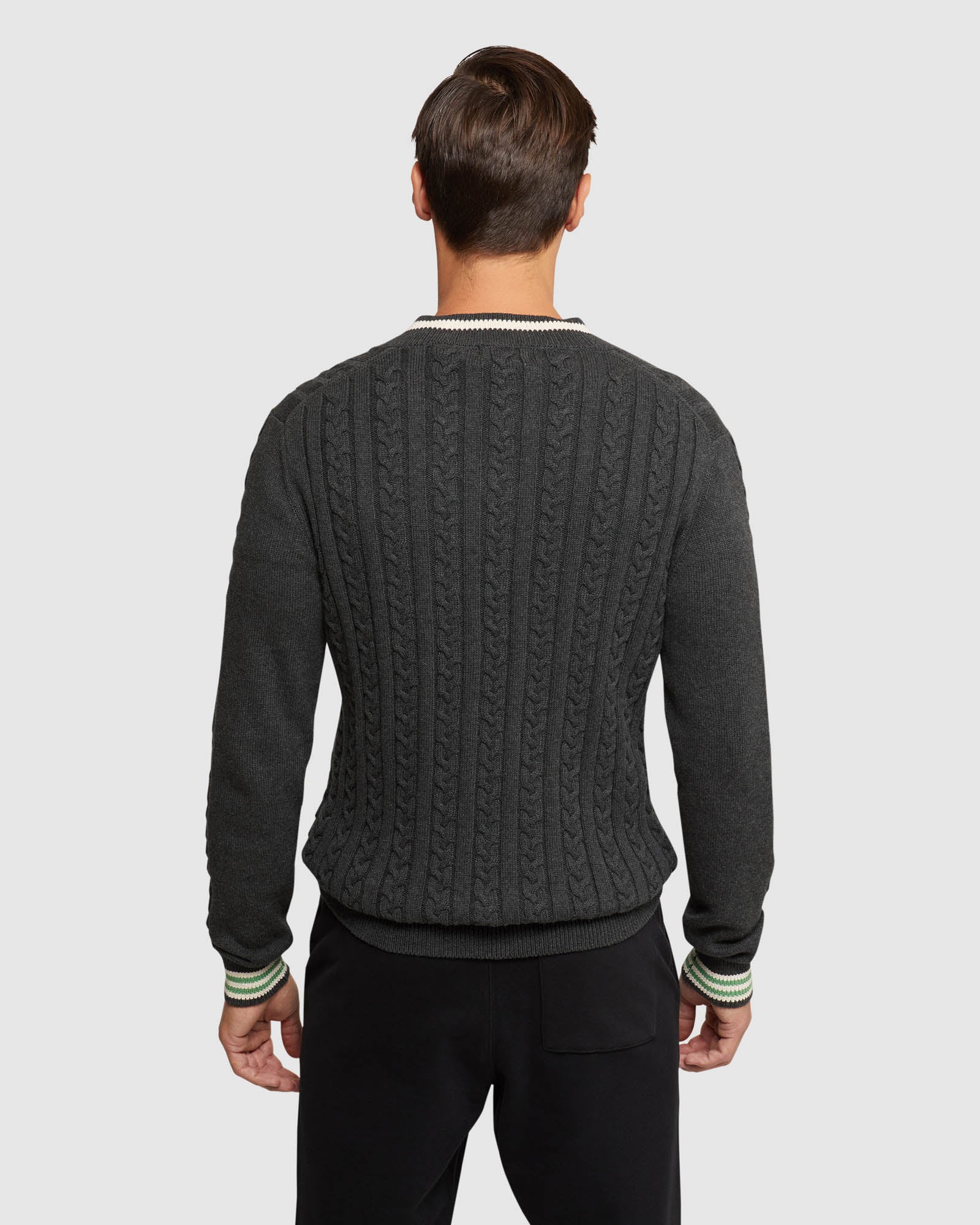 LOGAN CRICKET KNIT PULLOVER