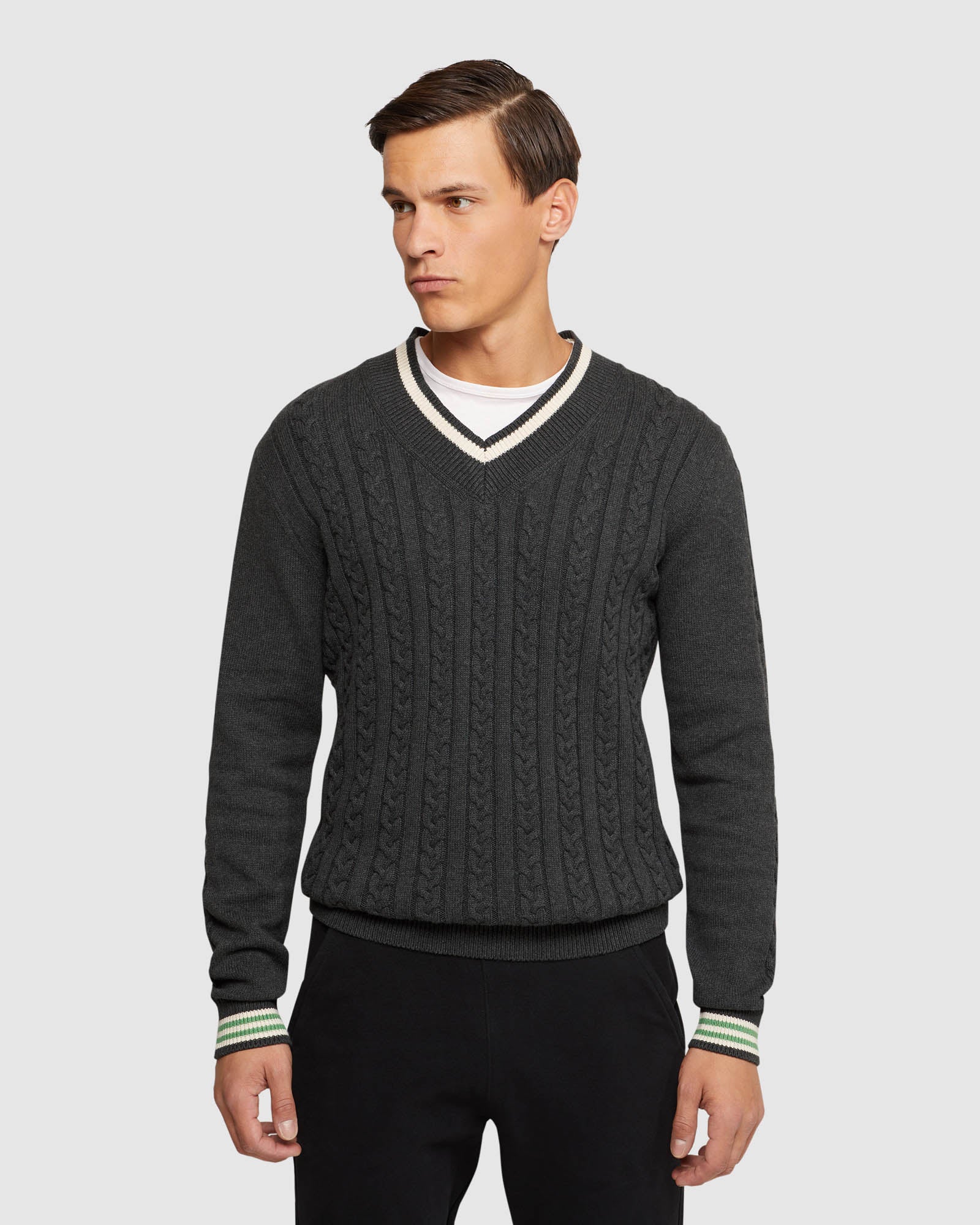 LOGAN CRICKET KNIT PULLOVER