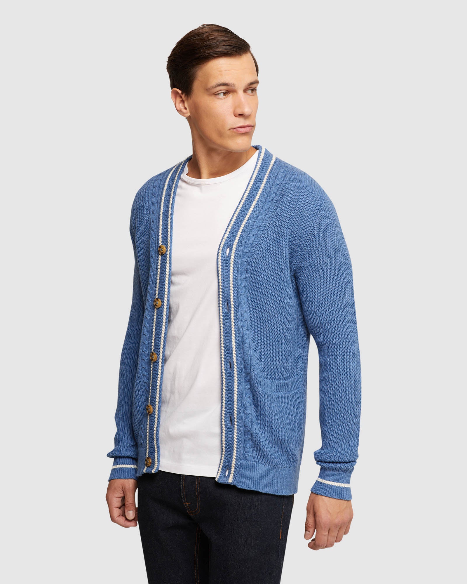 CAVILL CABLE CARDIGAN