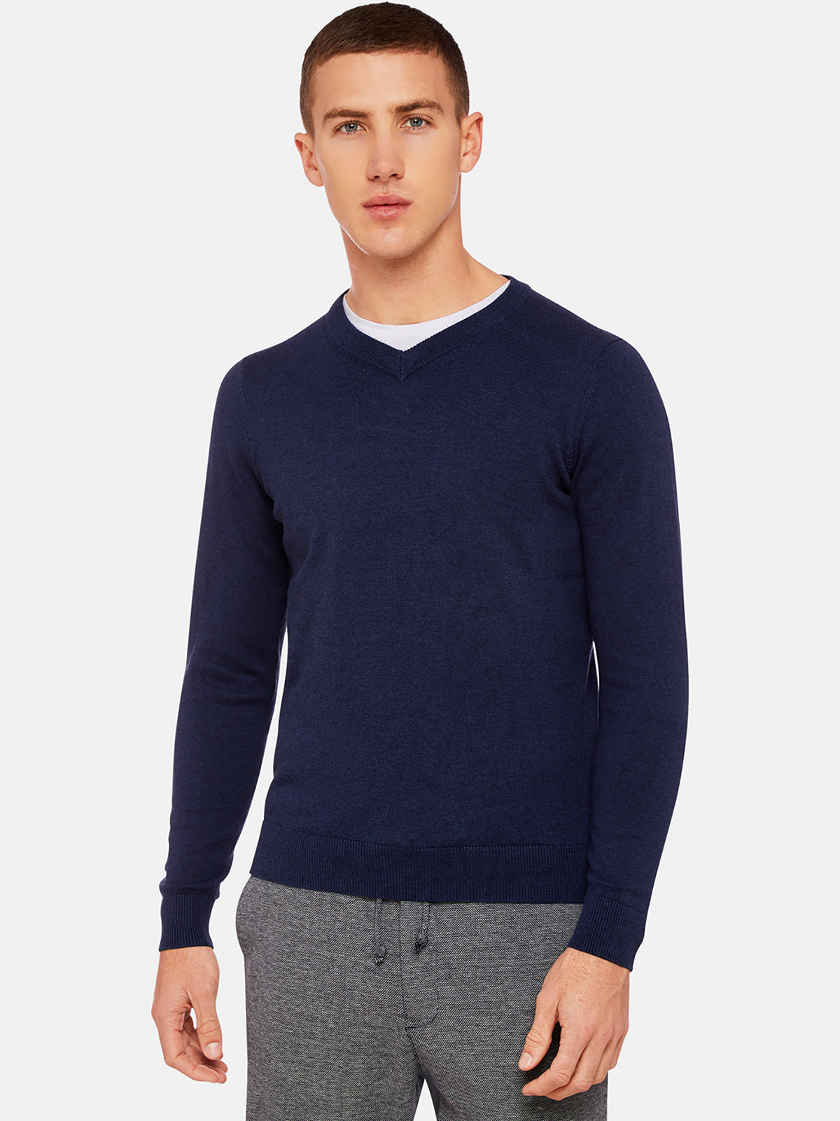 CALLUM COTTON SILK KNIT