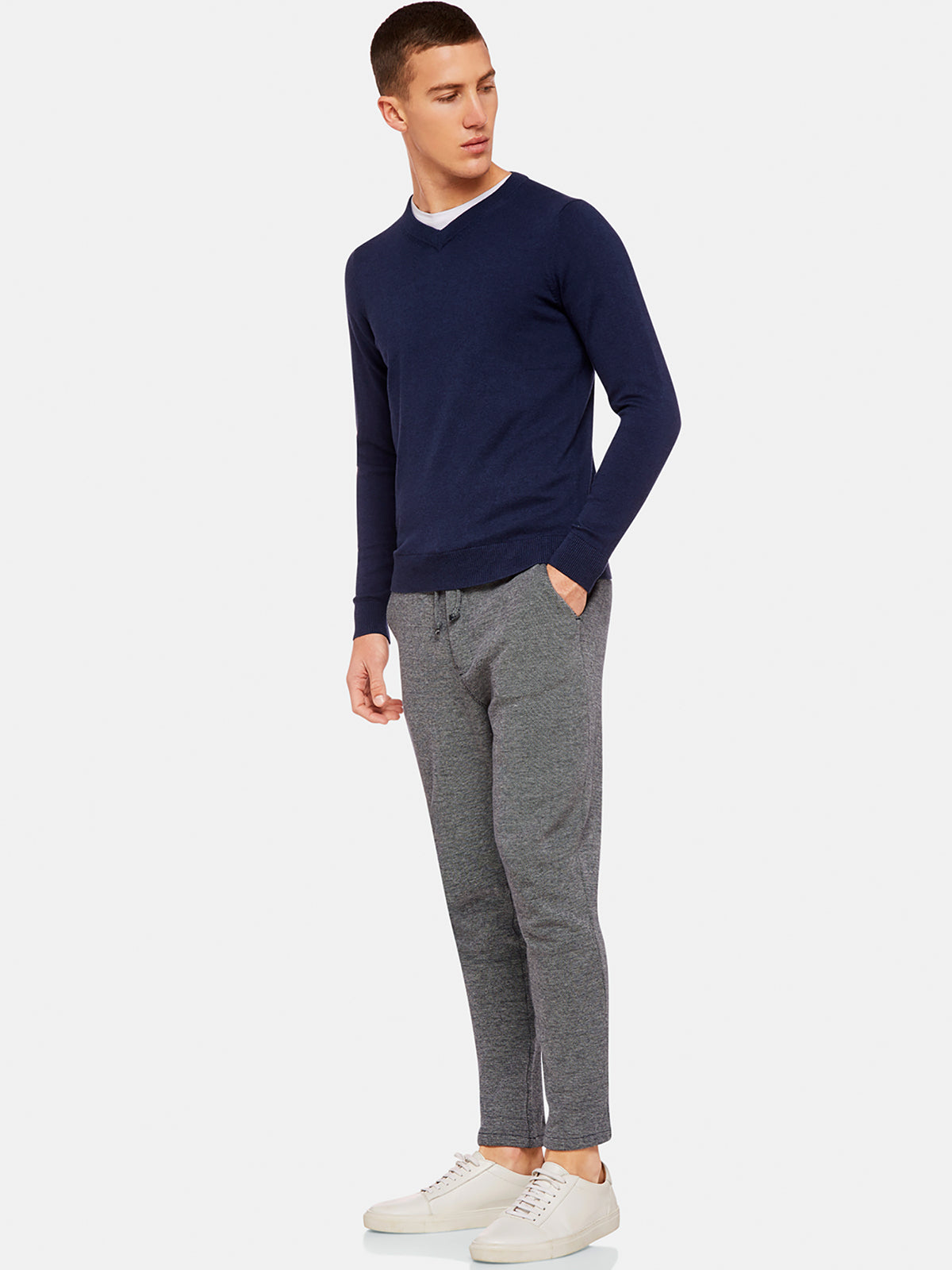 CALLUM COTTON SILK KNIT