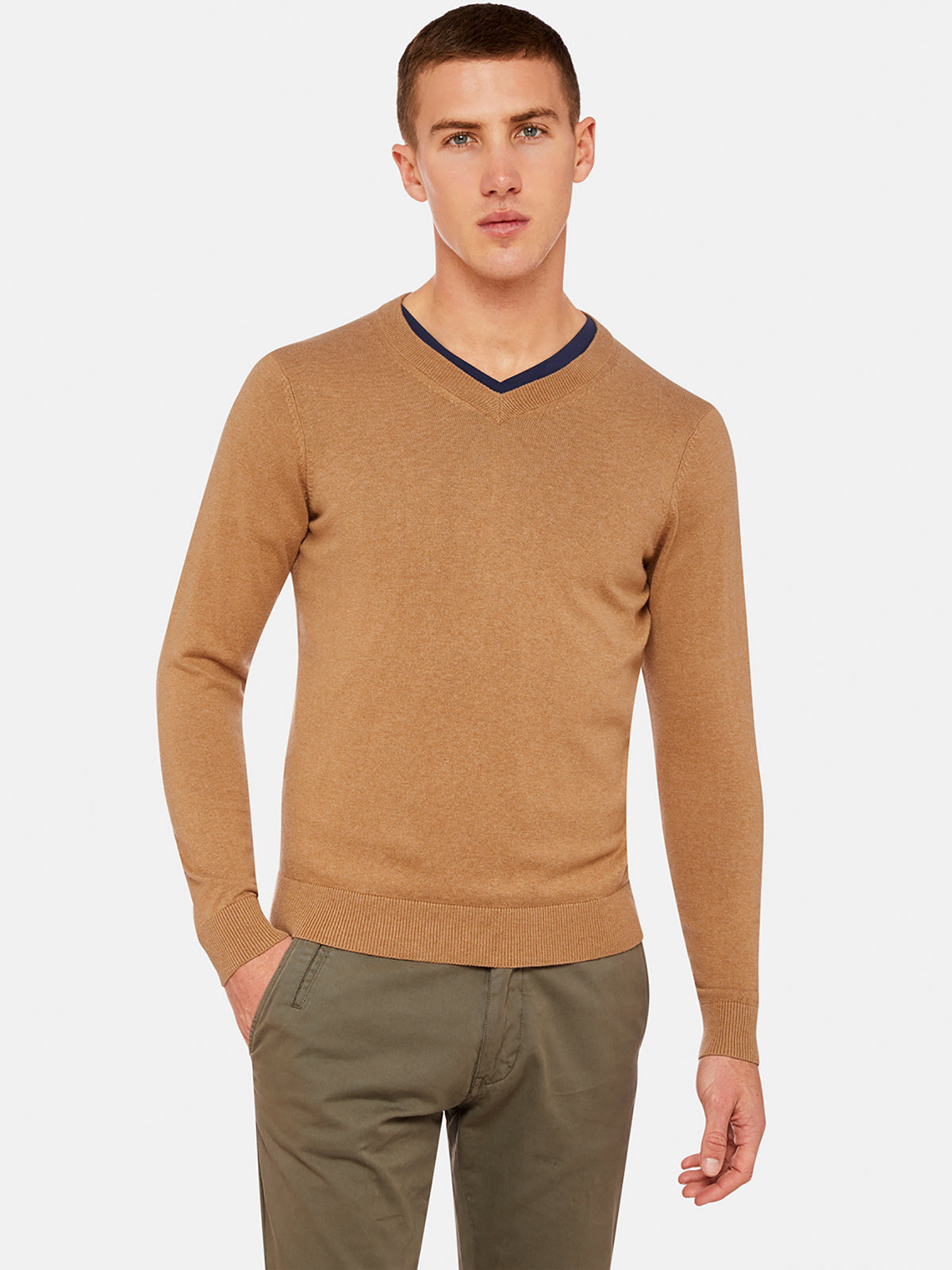 CALLUM COTTON SILK KNIT