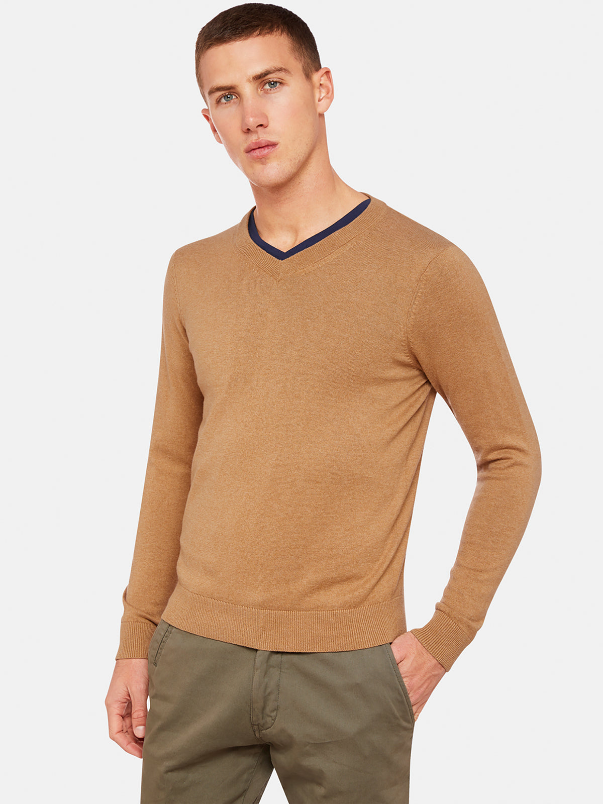 CALLUM COTTON SILK KNIT