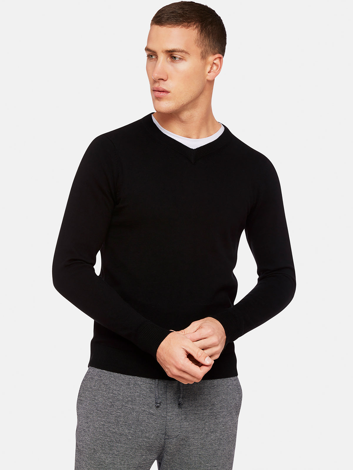 CALLUM COTTON SILK KNIT