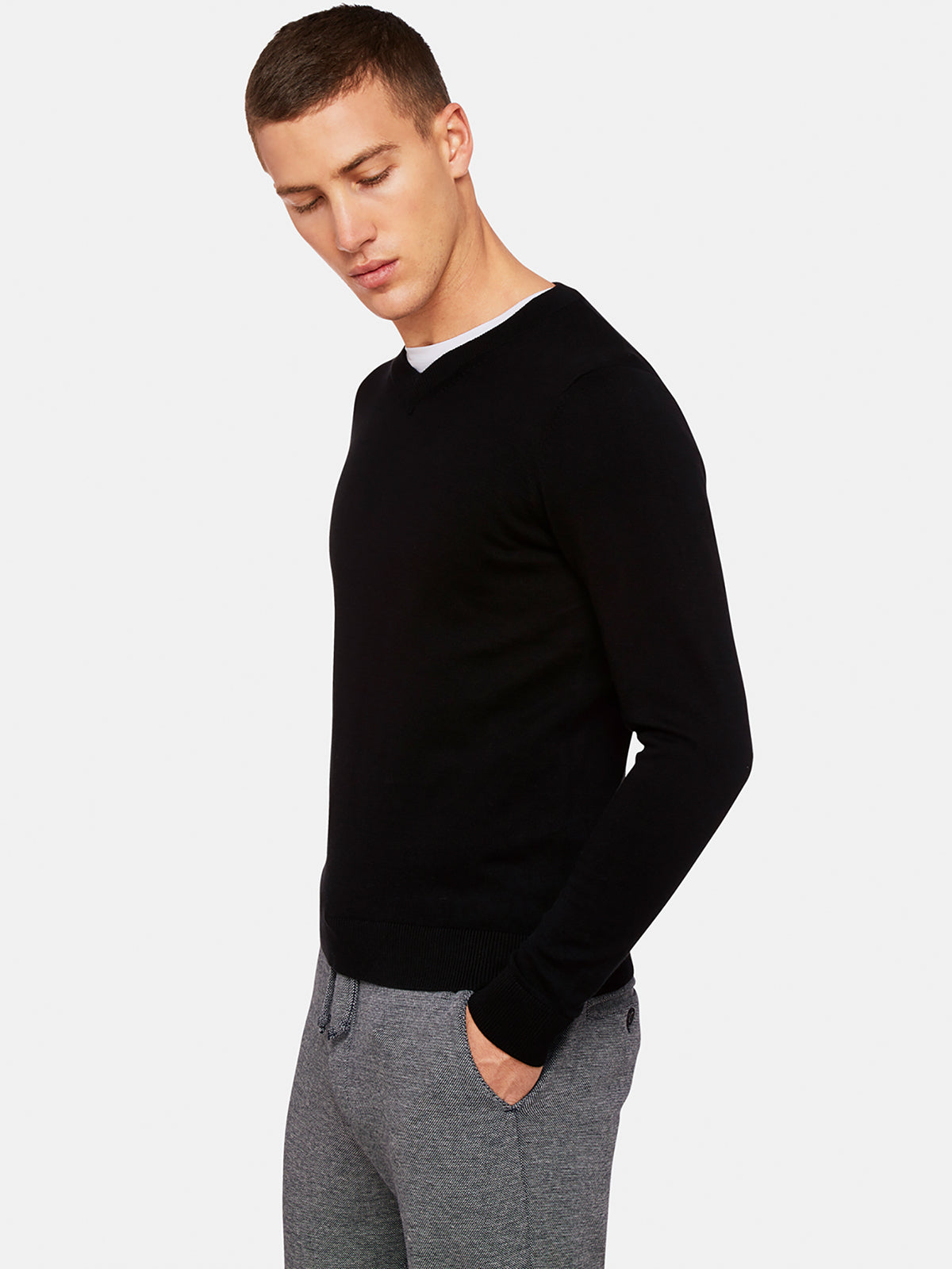 CALLUM COTTON SILK KNIT