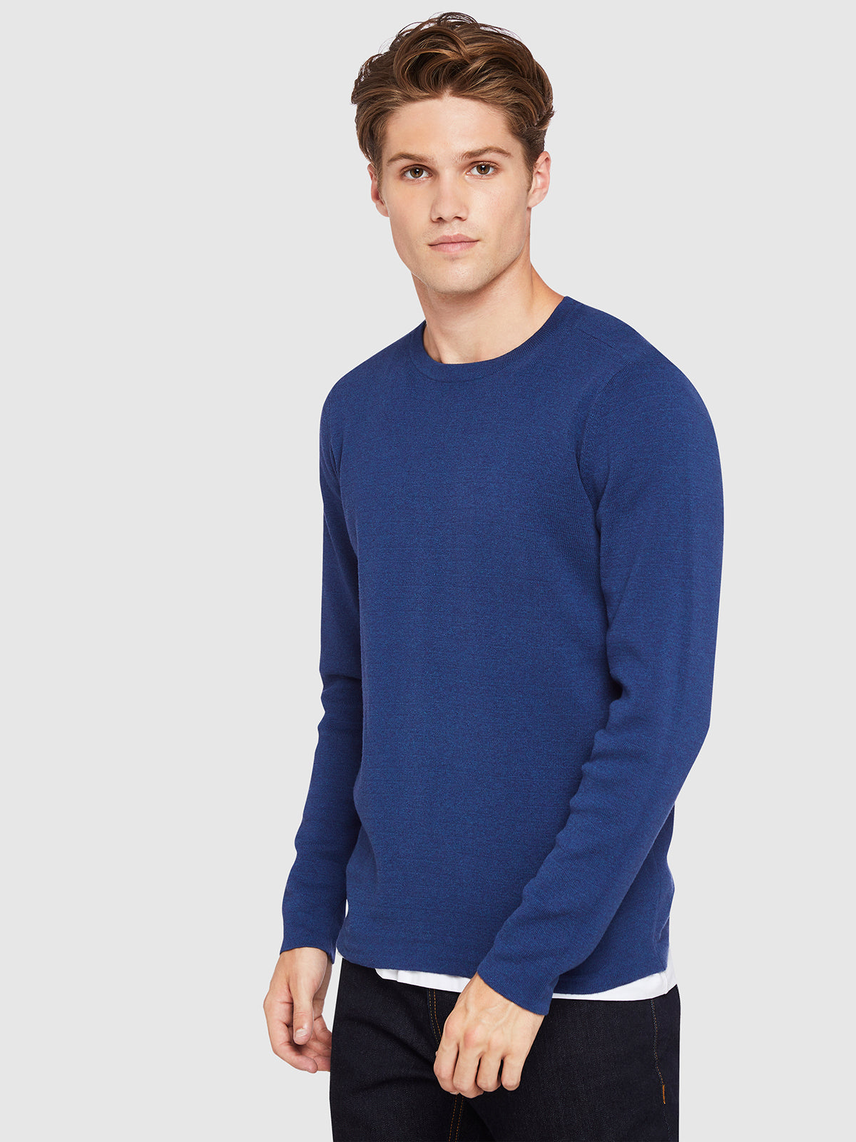 TIGER CREW NECK COTTON PULLOVER