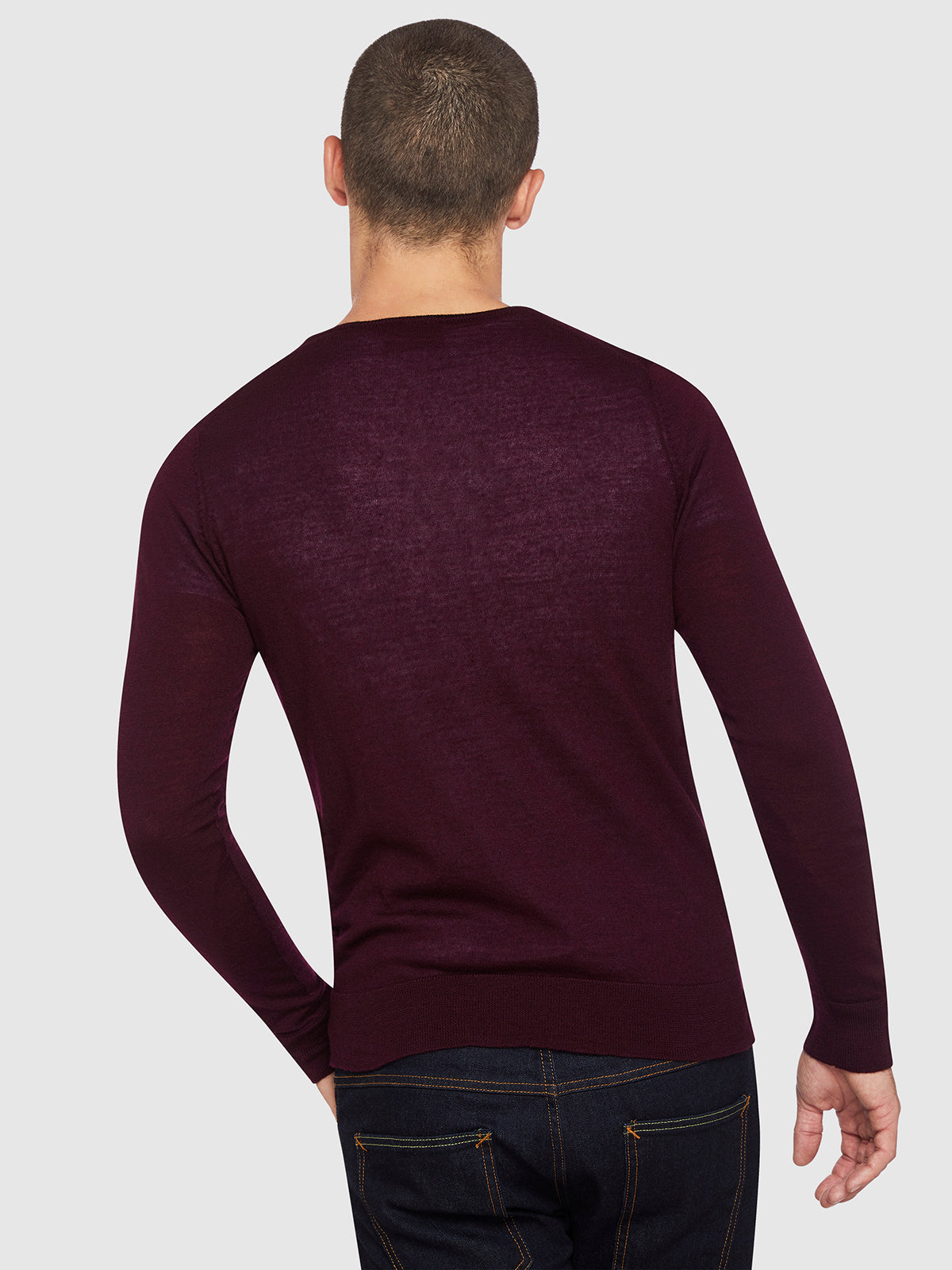 PERRY MERINO WOOL V-NECK KNIT