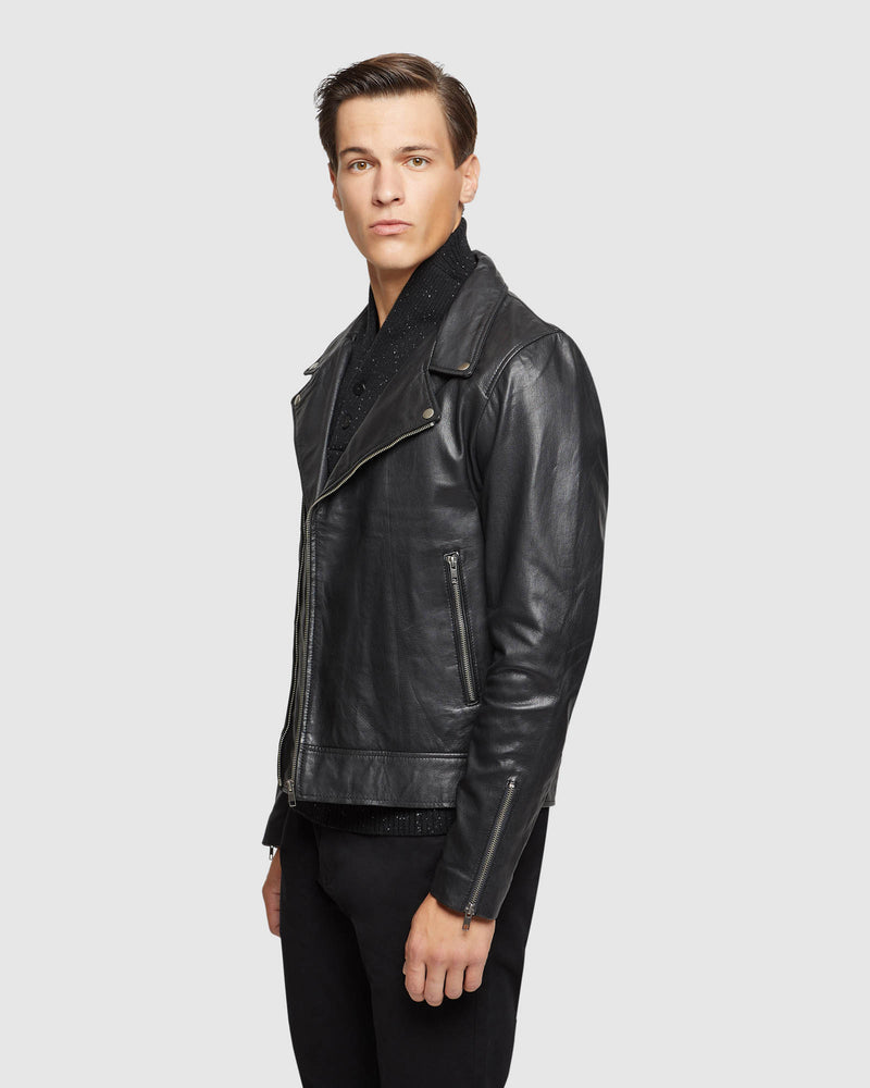 メンズ LIDNM GOAT LEATHER TECH BLOUSON | www.blackwoodaparthotel.co.tz