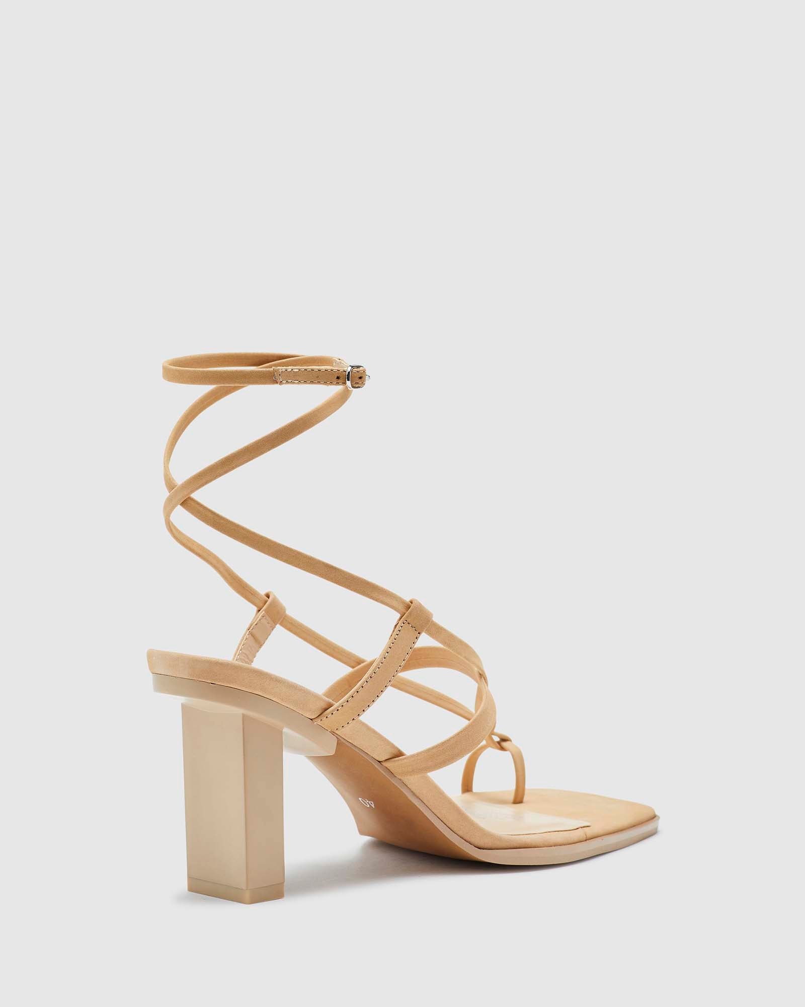 EMELISSE KNOT TOE HEEL